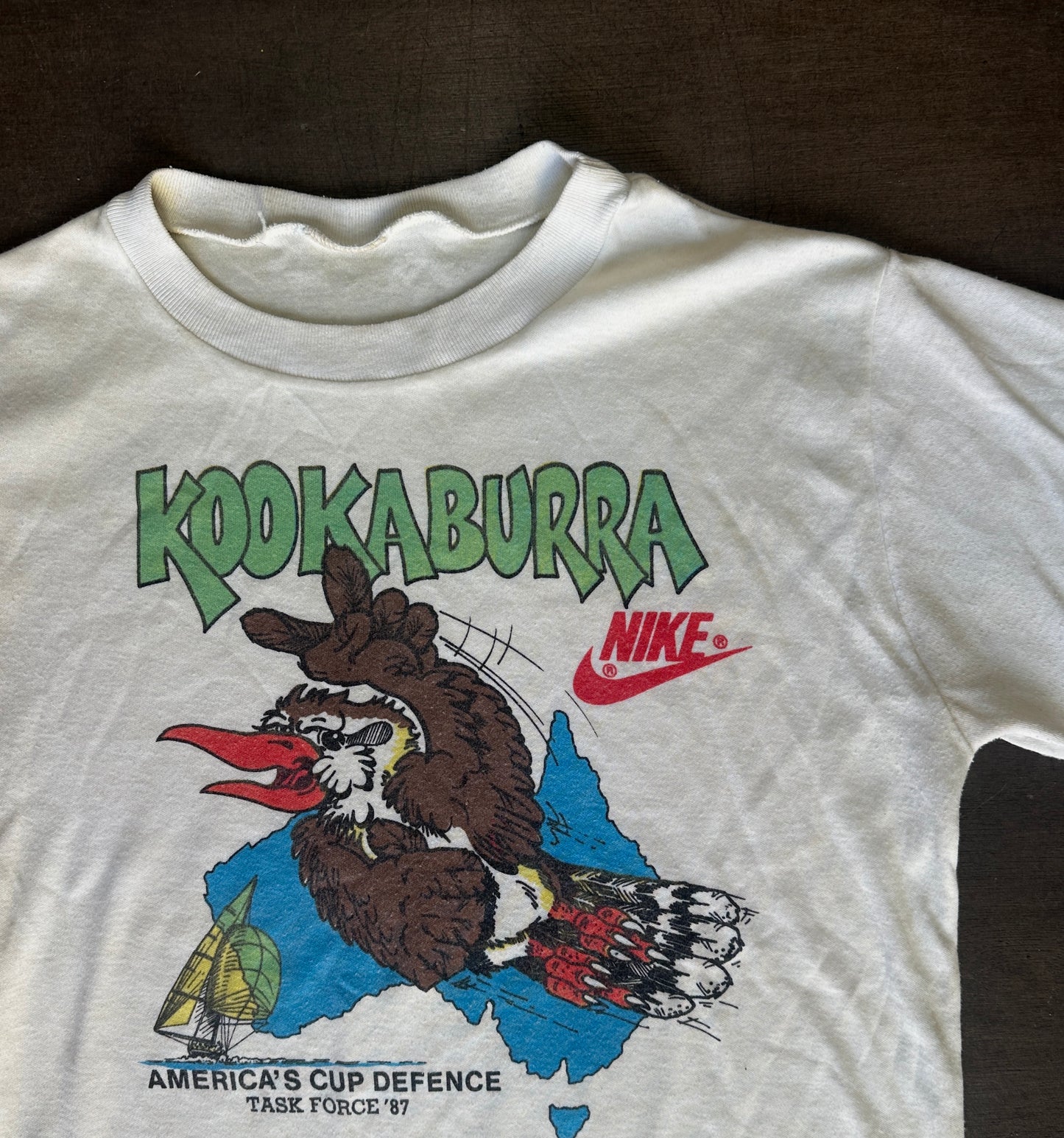 Nike "Kookaburra" Single Stitch T-Shirt 1980s