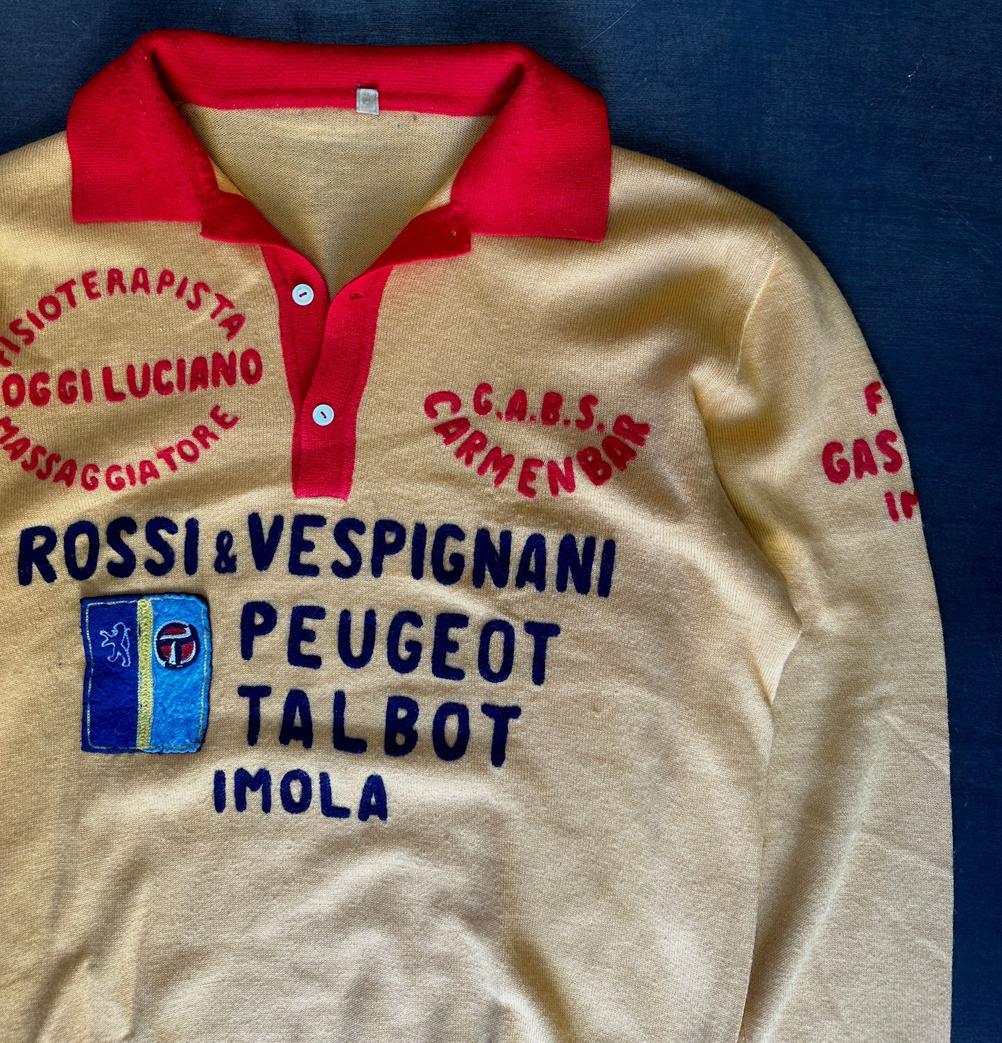 Cycling wool longsleeve polo shirt Torre Del Greco, Campania