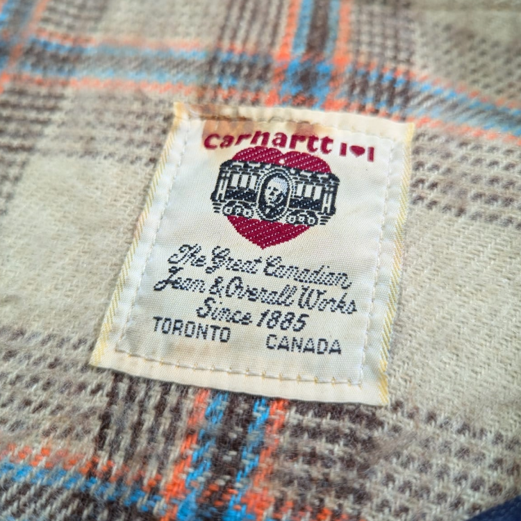 Canadian-Made Carhartt Denim Jacket 1960s