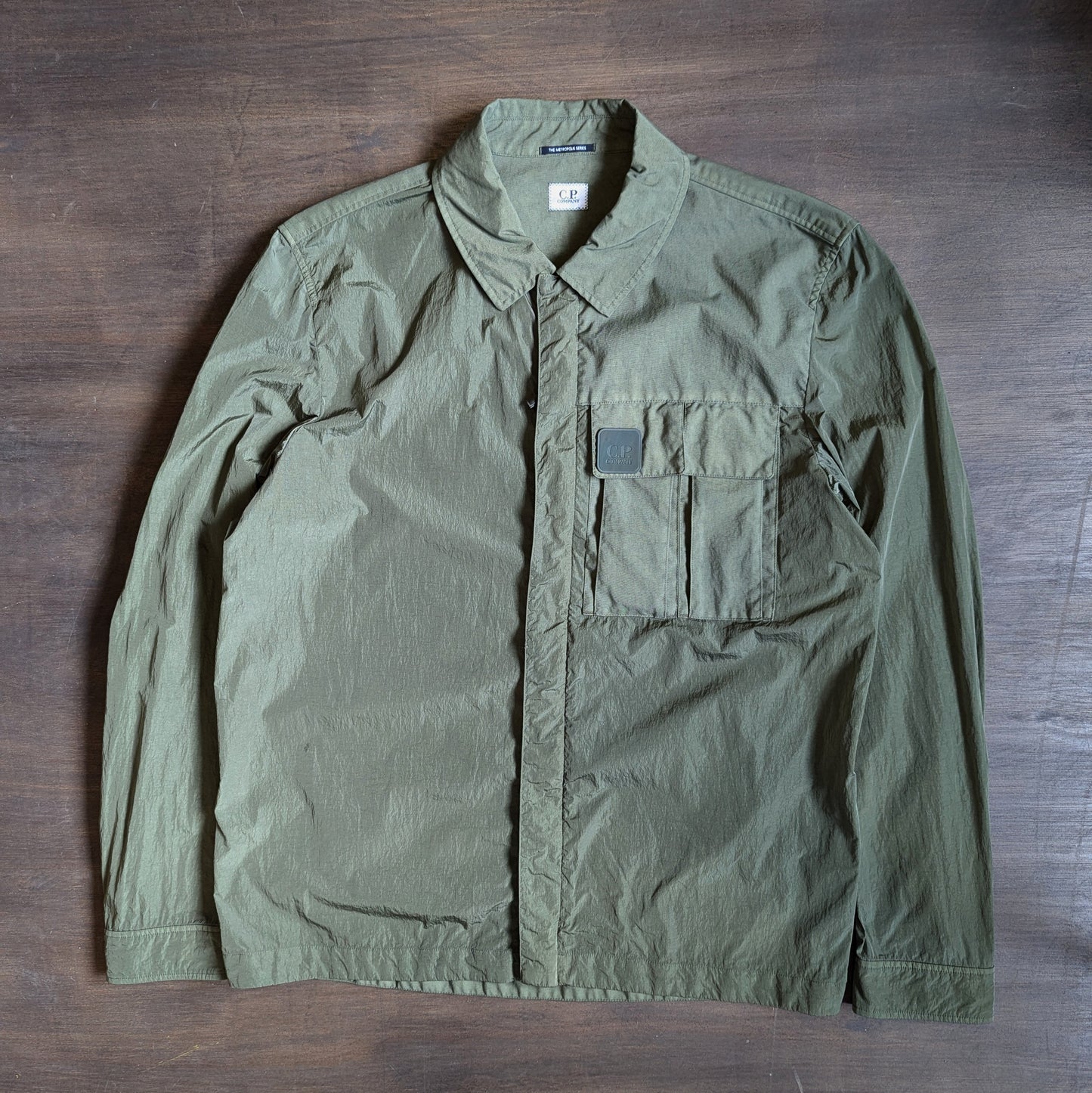 CP company metropolis jacket nylon steel