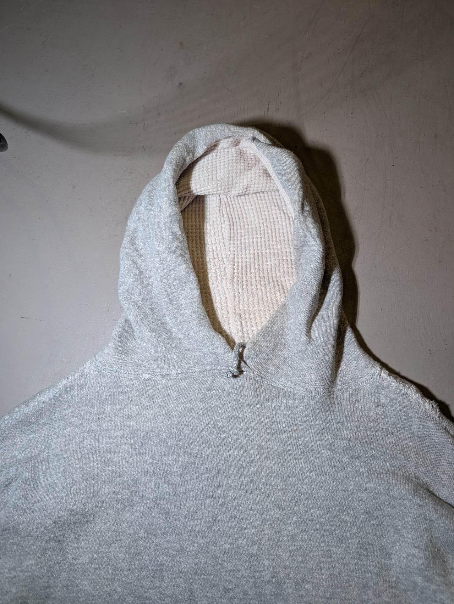 1950s thermal lined hoodie