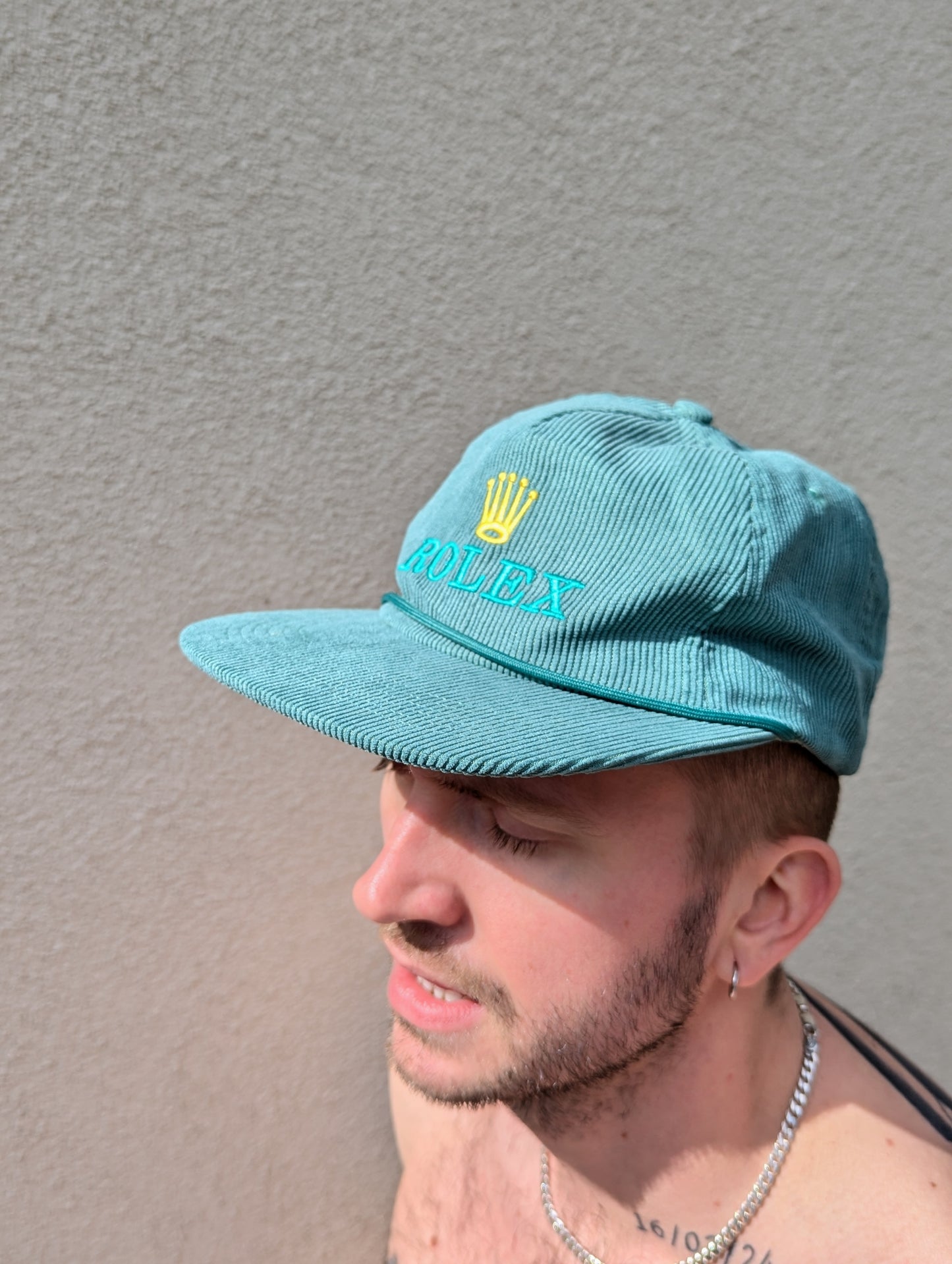 Official Rolex corduroy cap 1990s