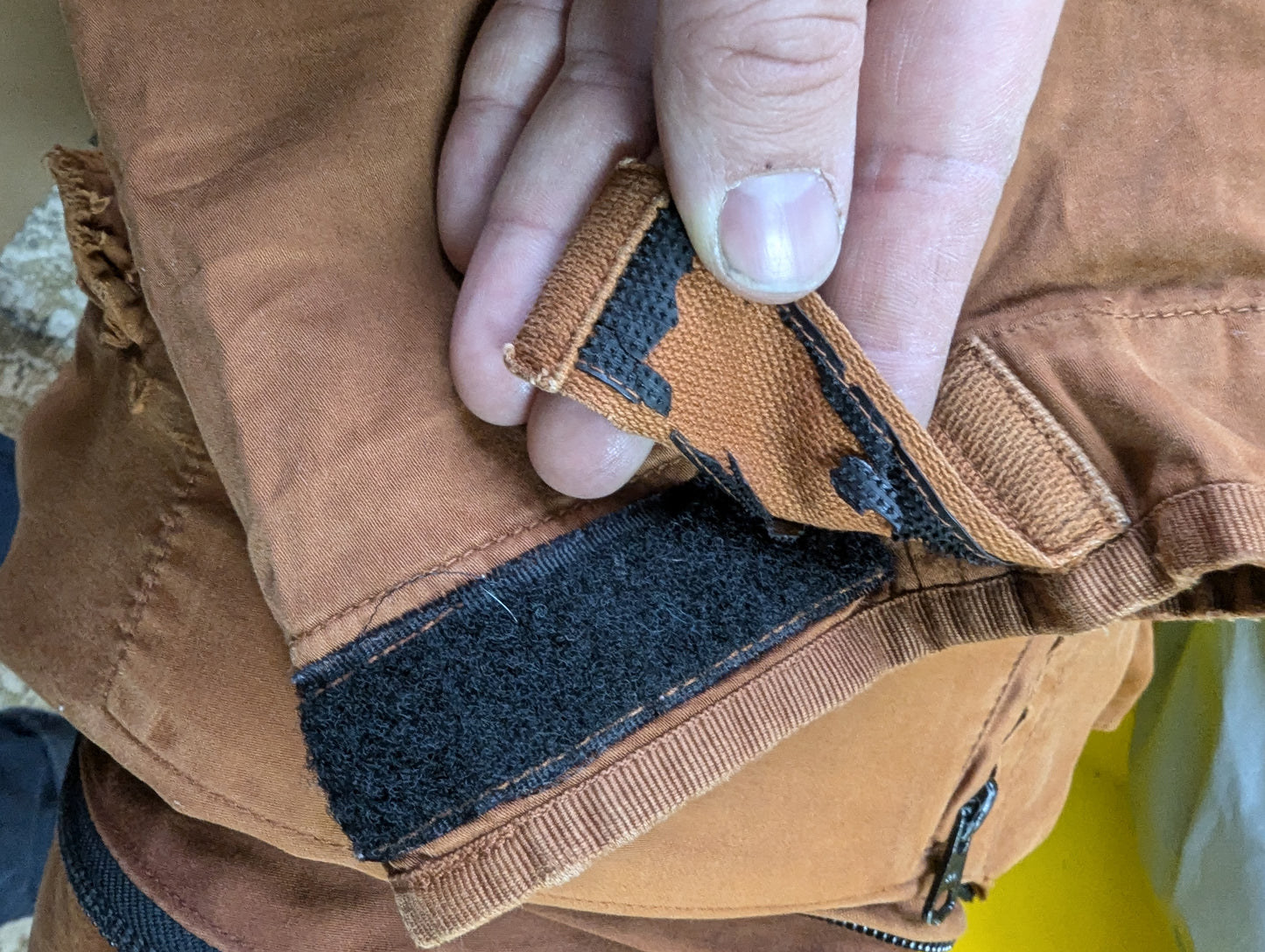 Stone island raso burnt orange faded jacket 90s