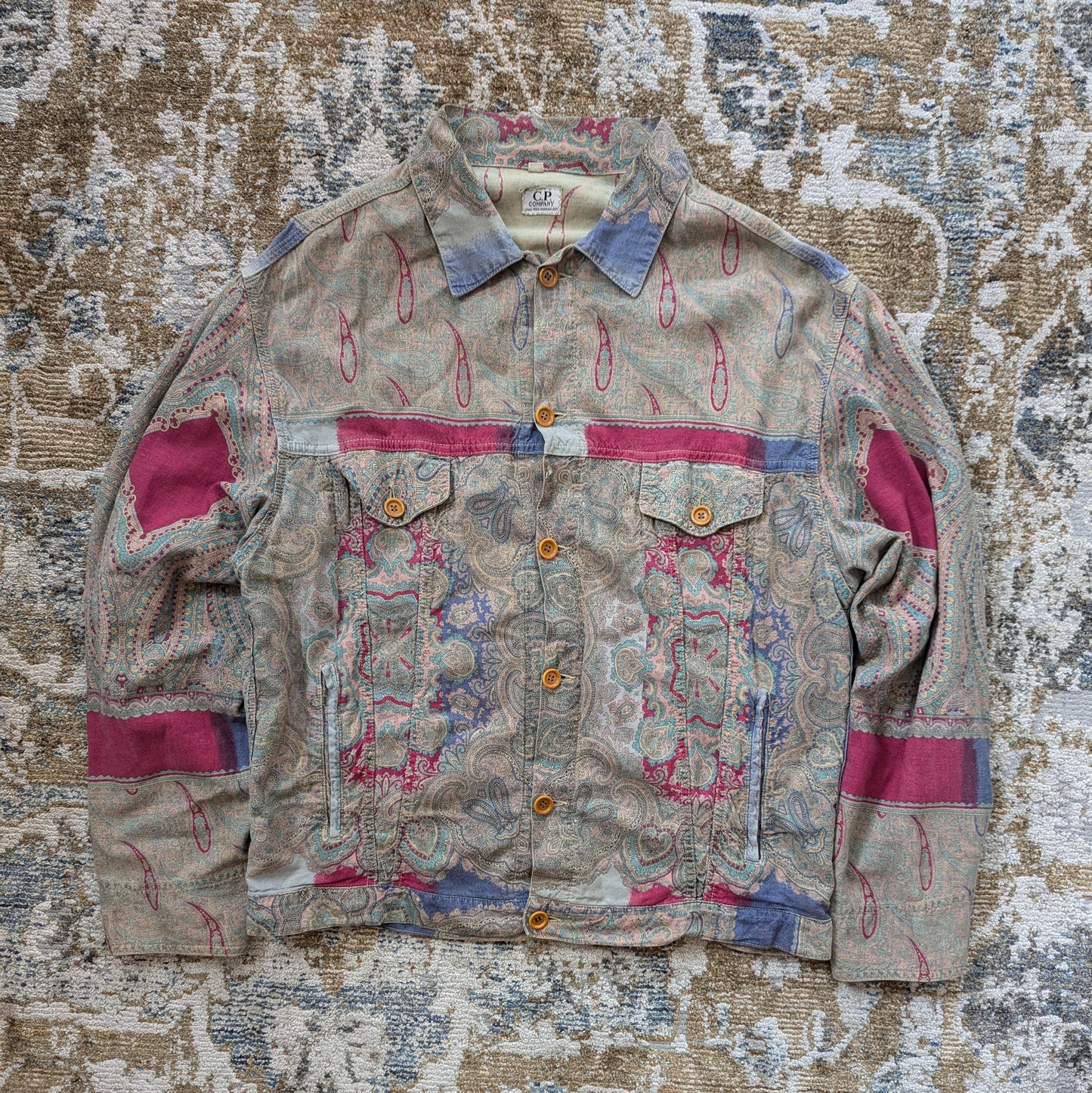 CP company 1980s paisley jacket