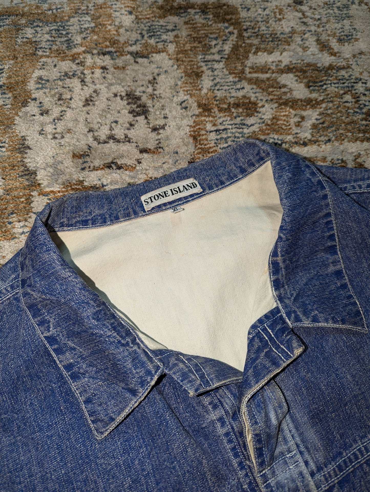 Stone island pigment denim 1980s