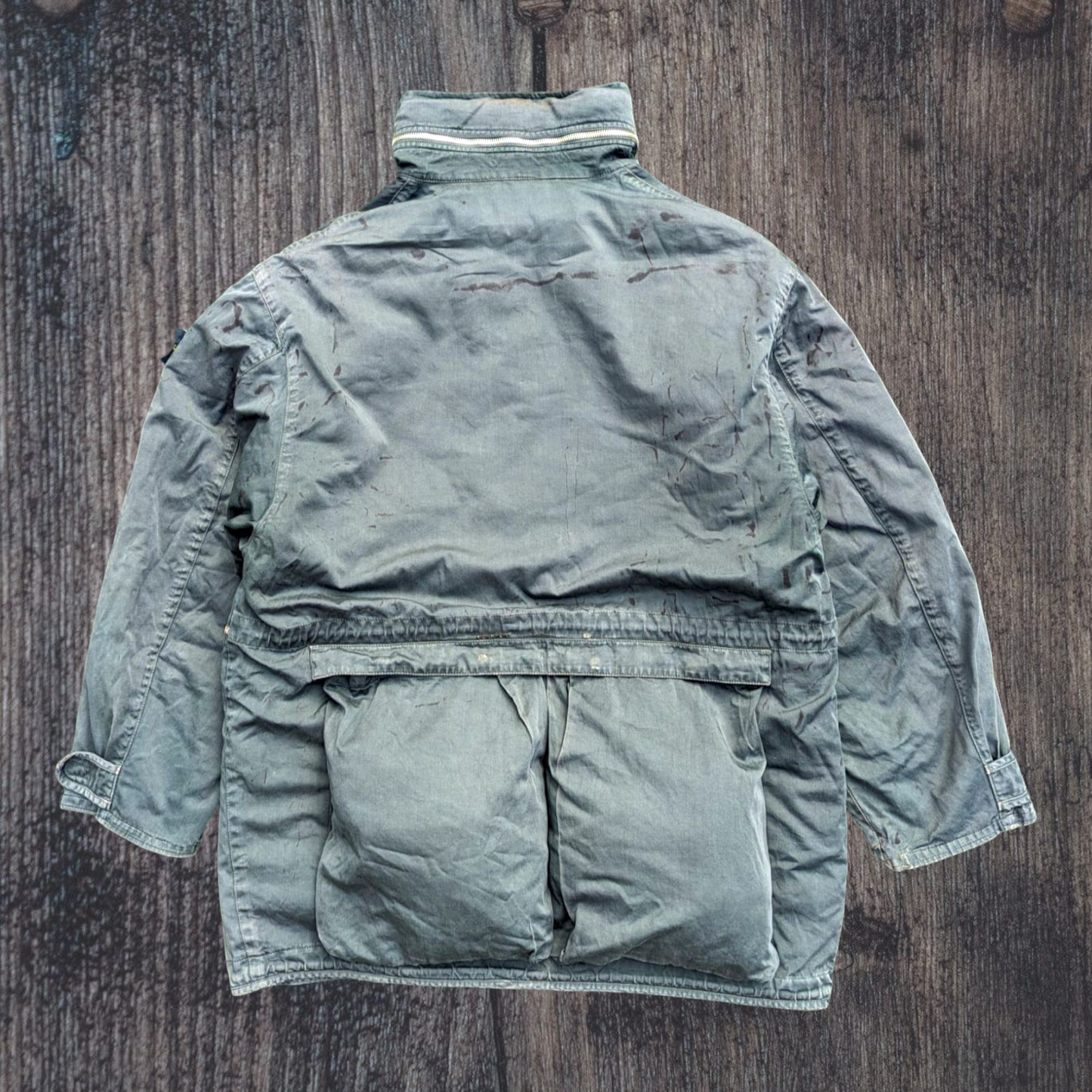 Stone island helicopter field jacket 1988 with original liner
