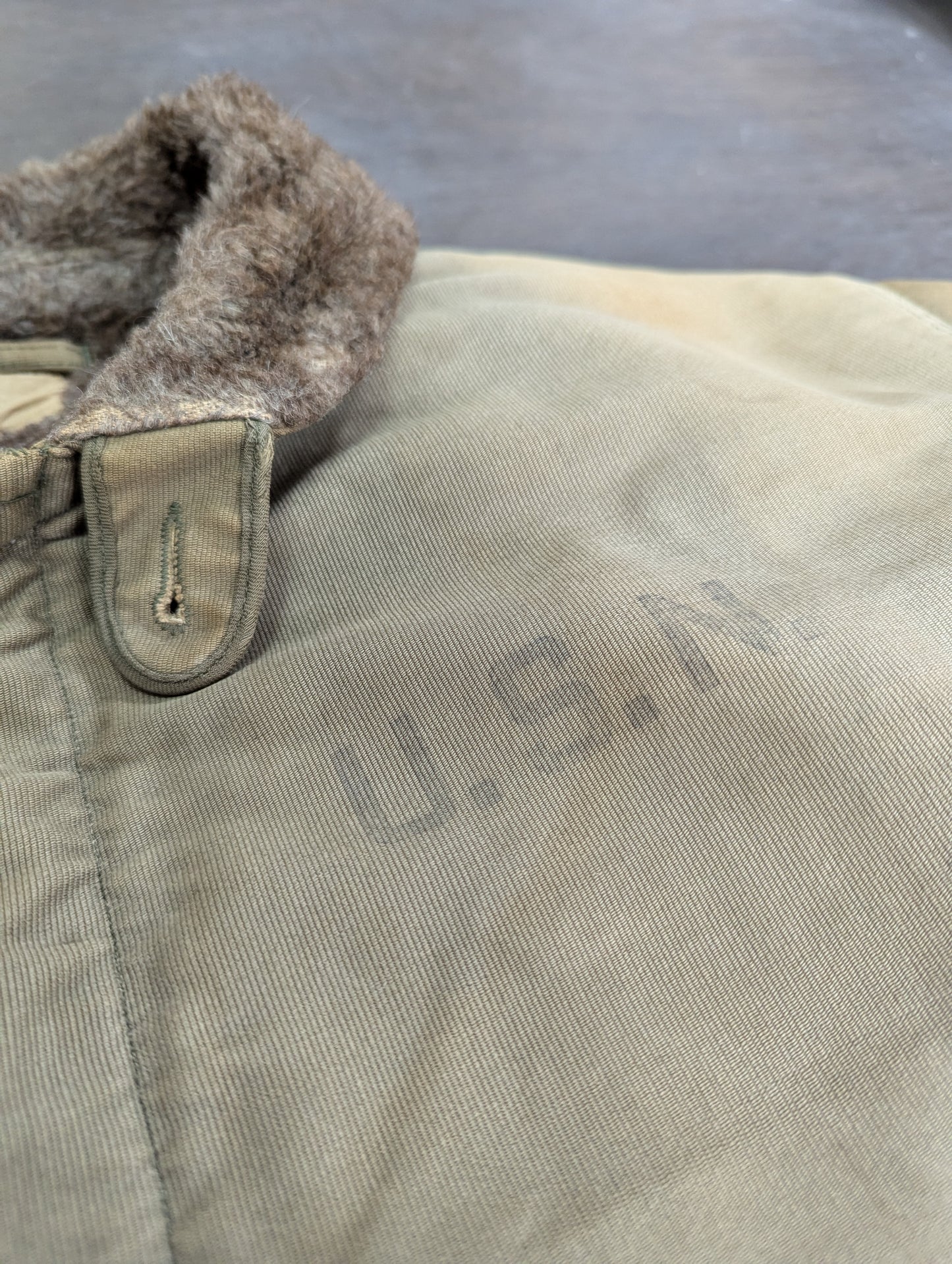 USN N1 stencil deck jacket WW2 circa 1940s