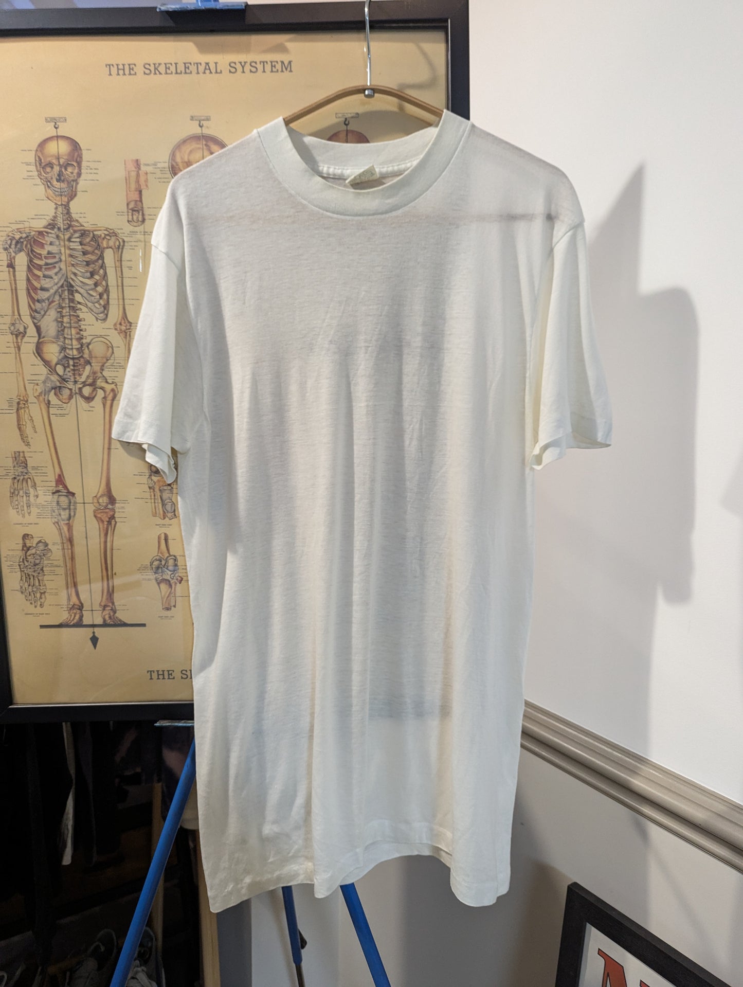 Civilian stencil t shirt - 1970s