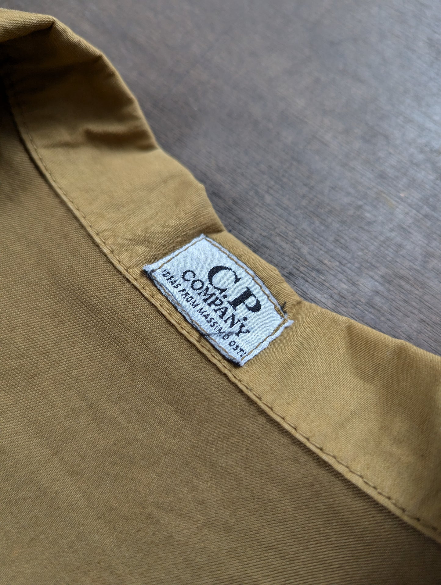 CP company ideas cropped bomber 1980s