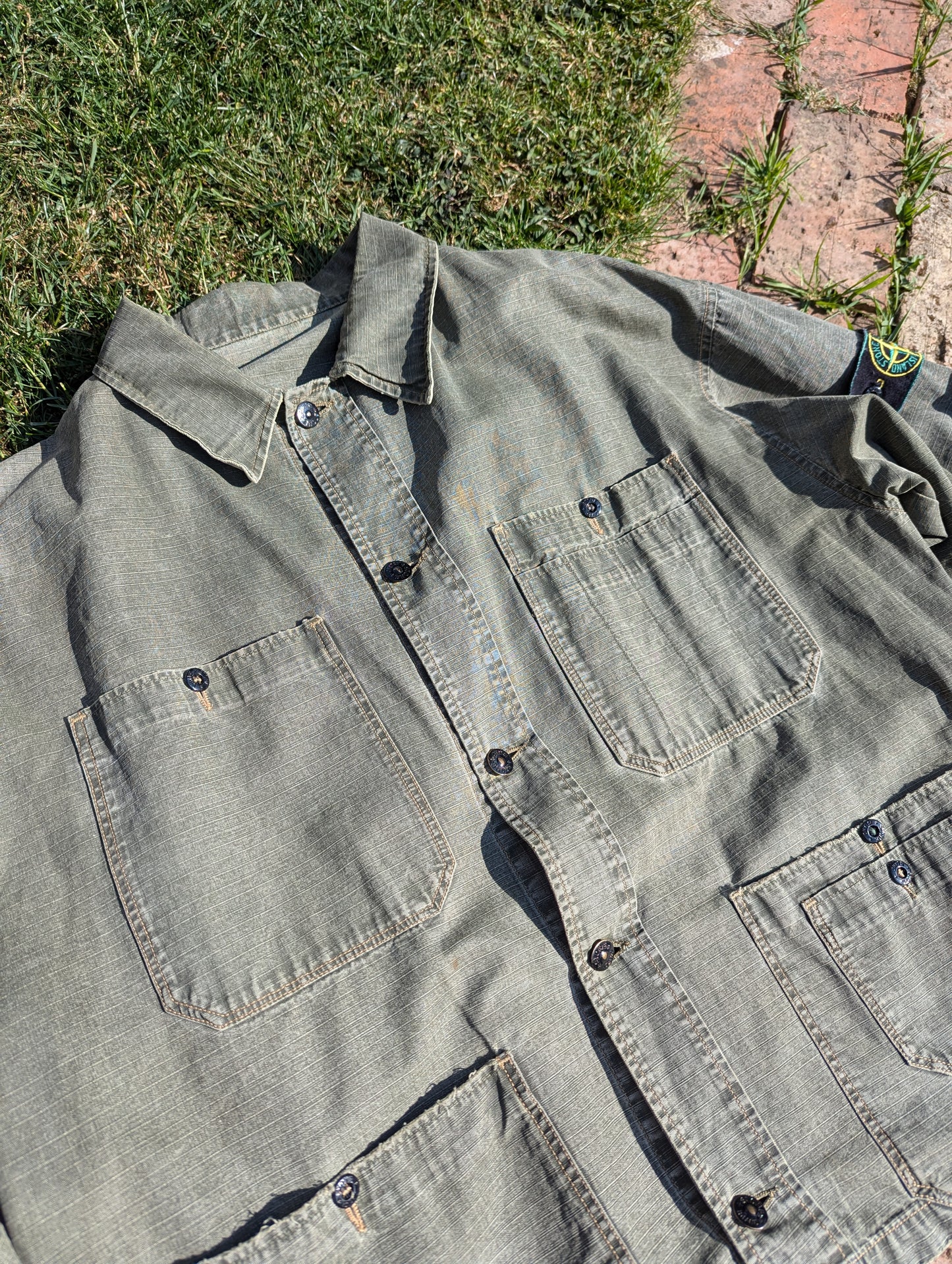 Stone island 1980s carpenter chore - Green