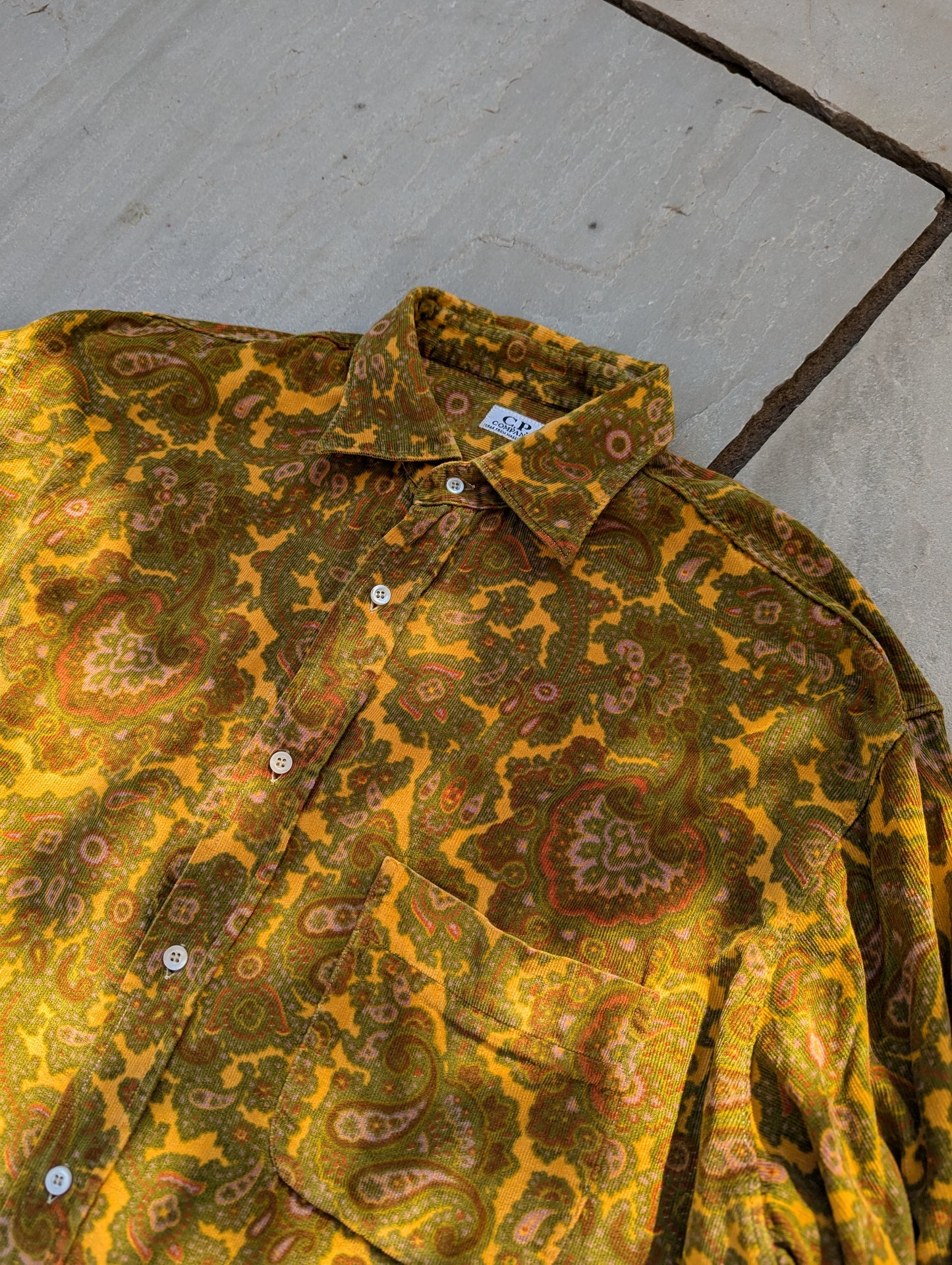 CP company paisley shirt 1980s