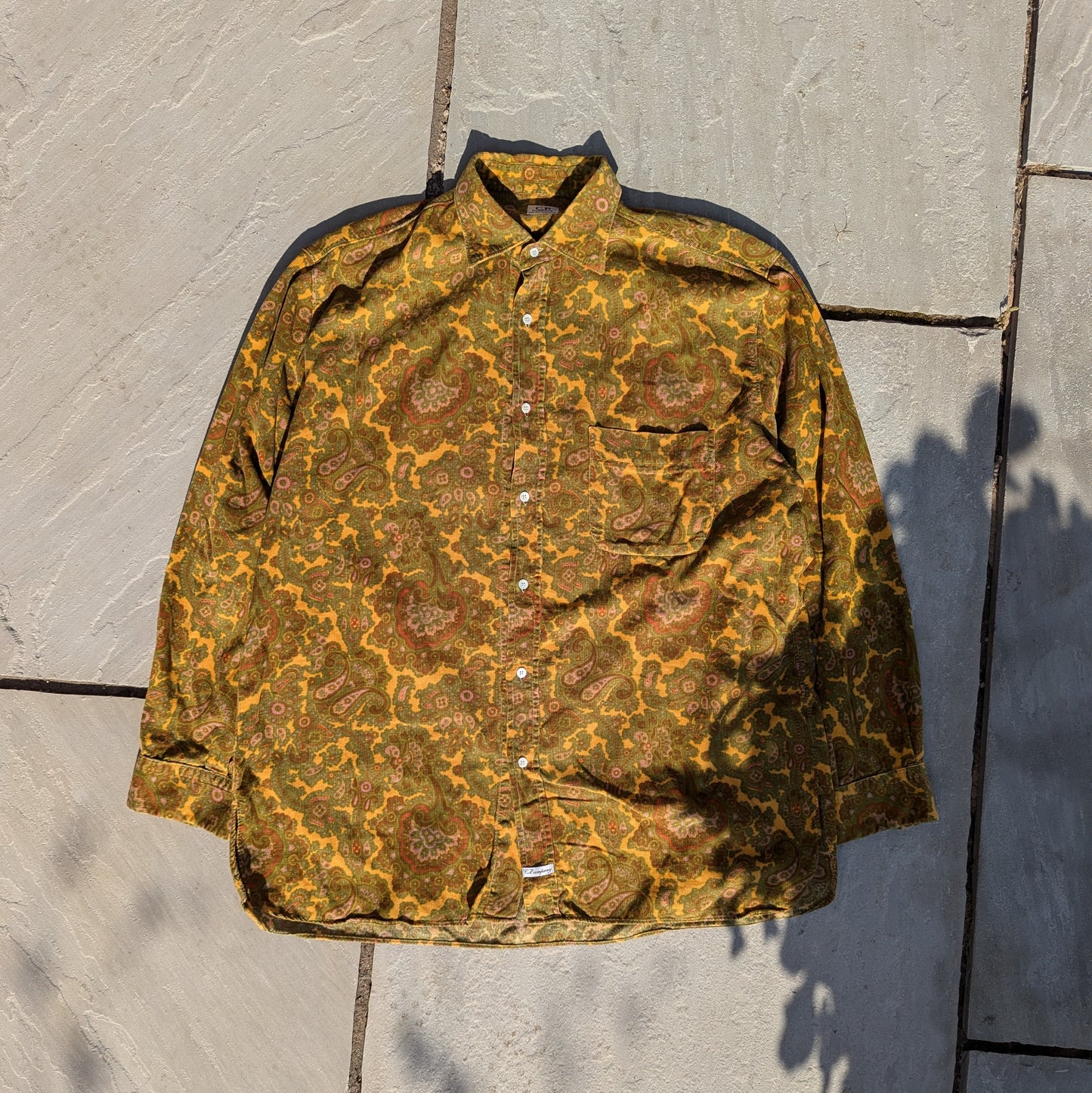CP company paisley shirt 1980s