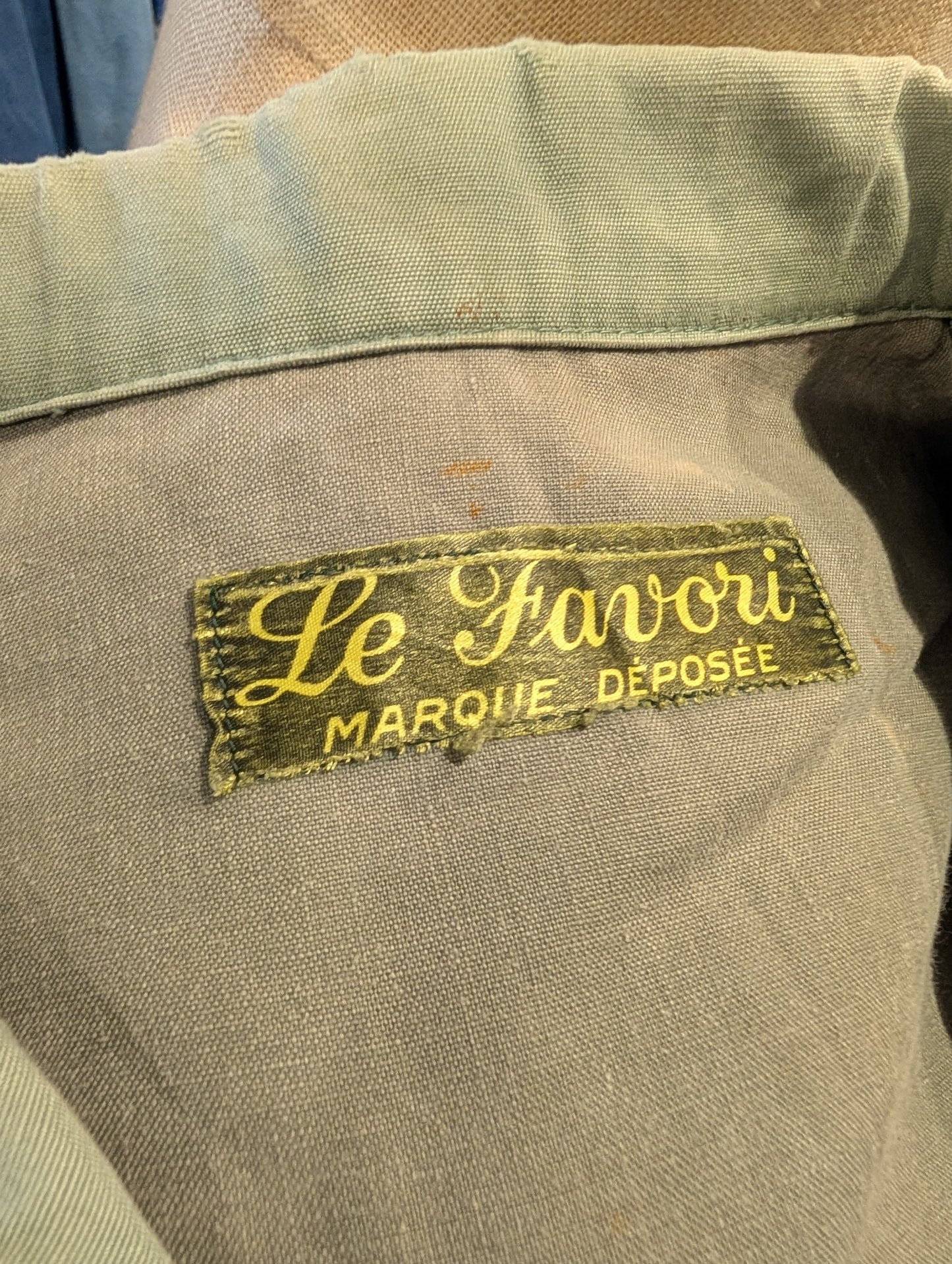 1950s french hunting jacket - faded