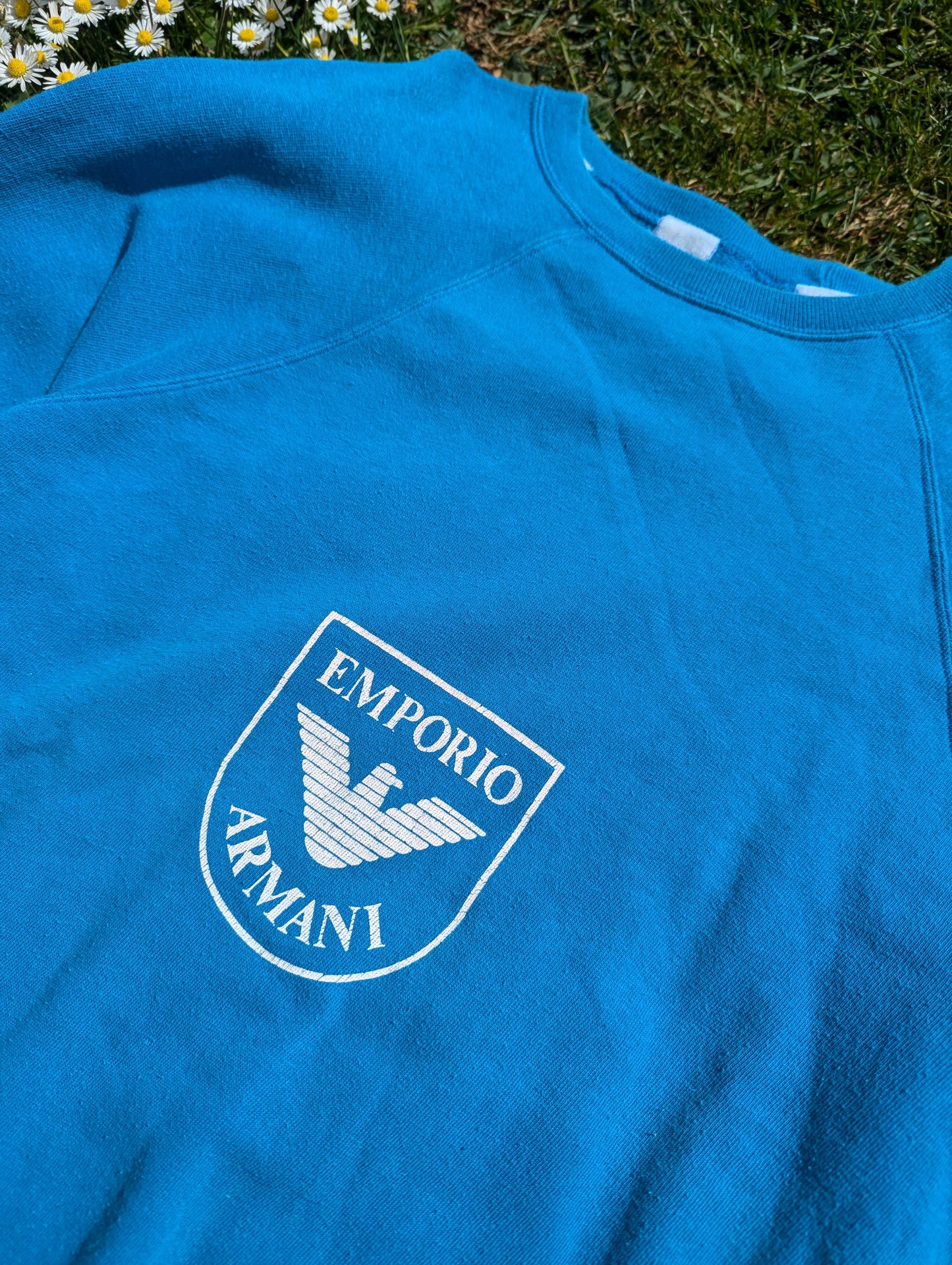 Armani sweatshirt 1980s