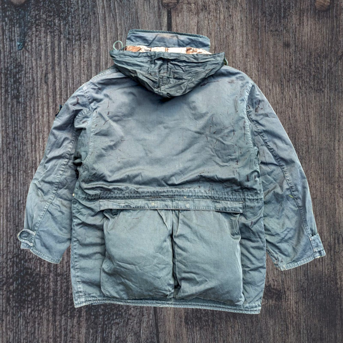 Stone island helicopter field jacket 1988 with original liner