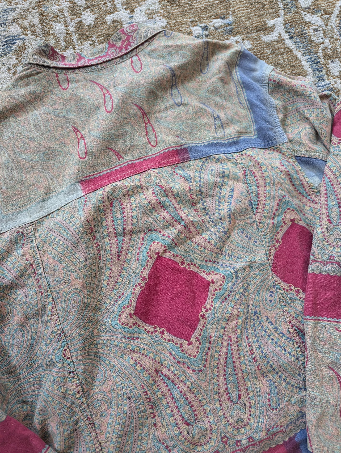 CP company 1980s paisley jacket