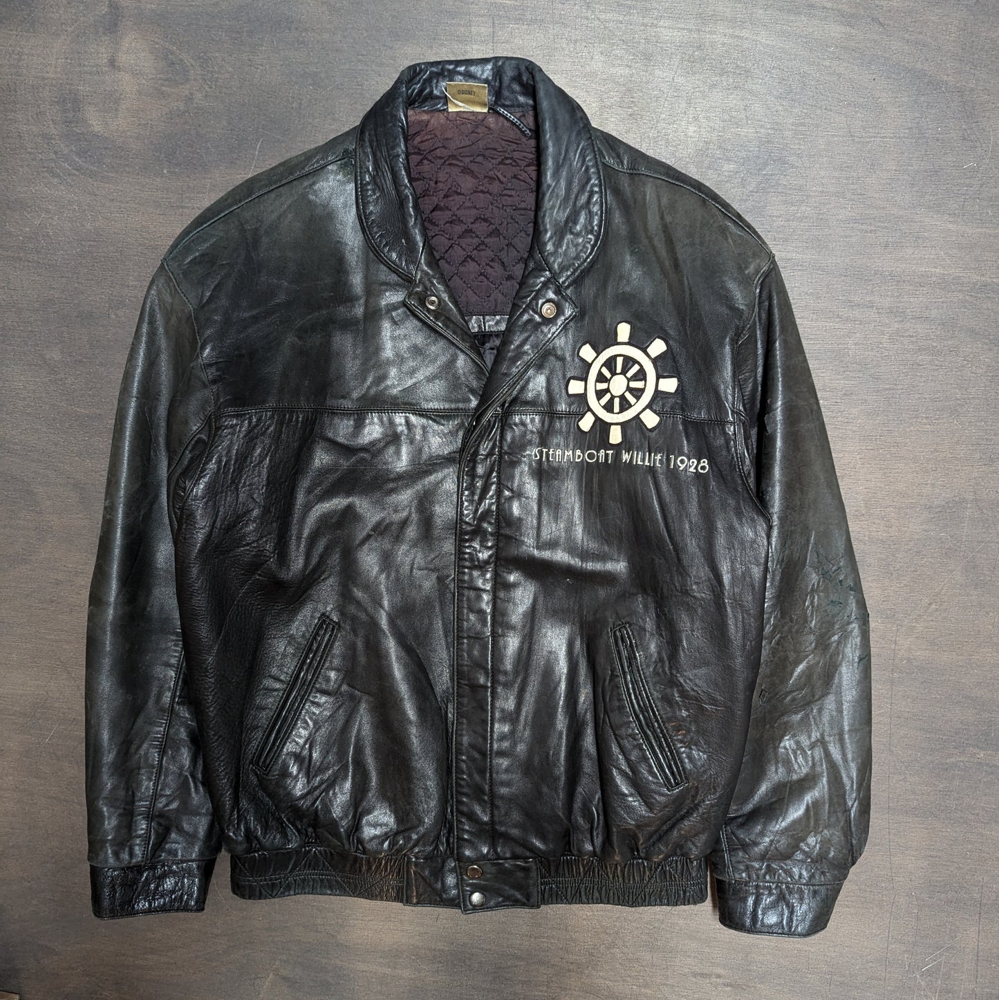 Mickey mouse 'Steamboat willie' jacket limited edition 132 of 150