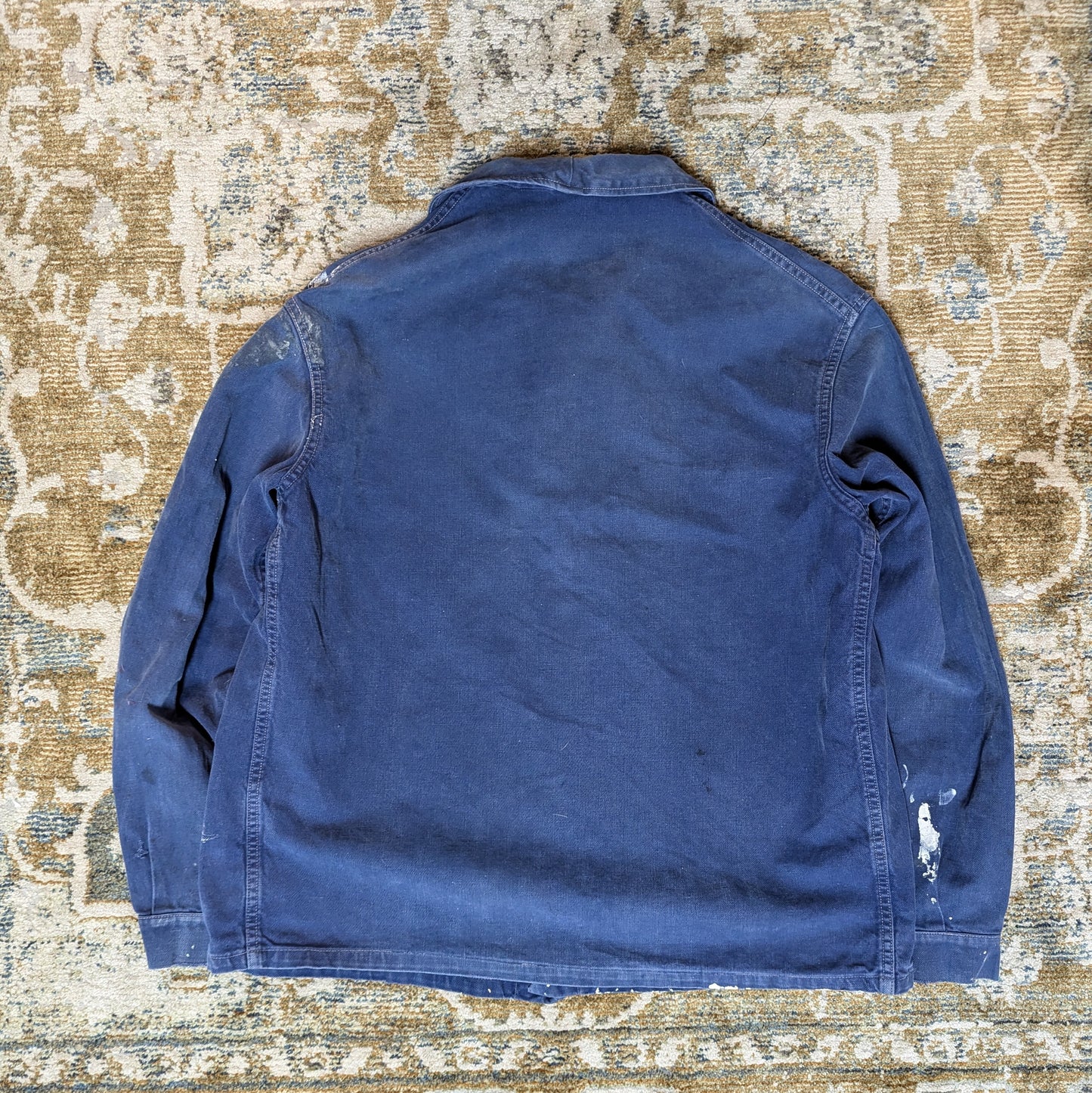 French paint splattered chore jacket
