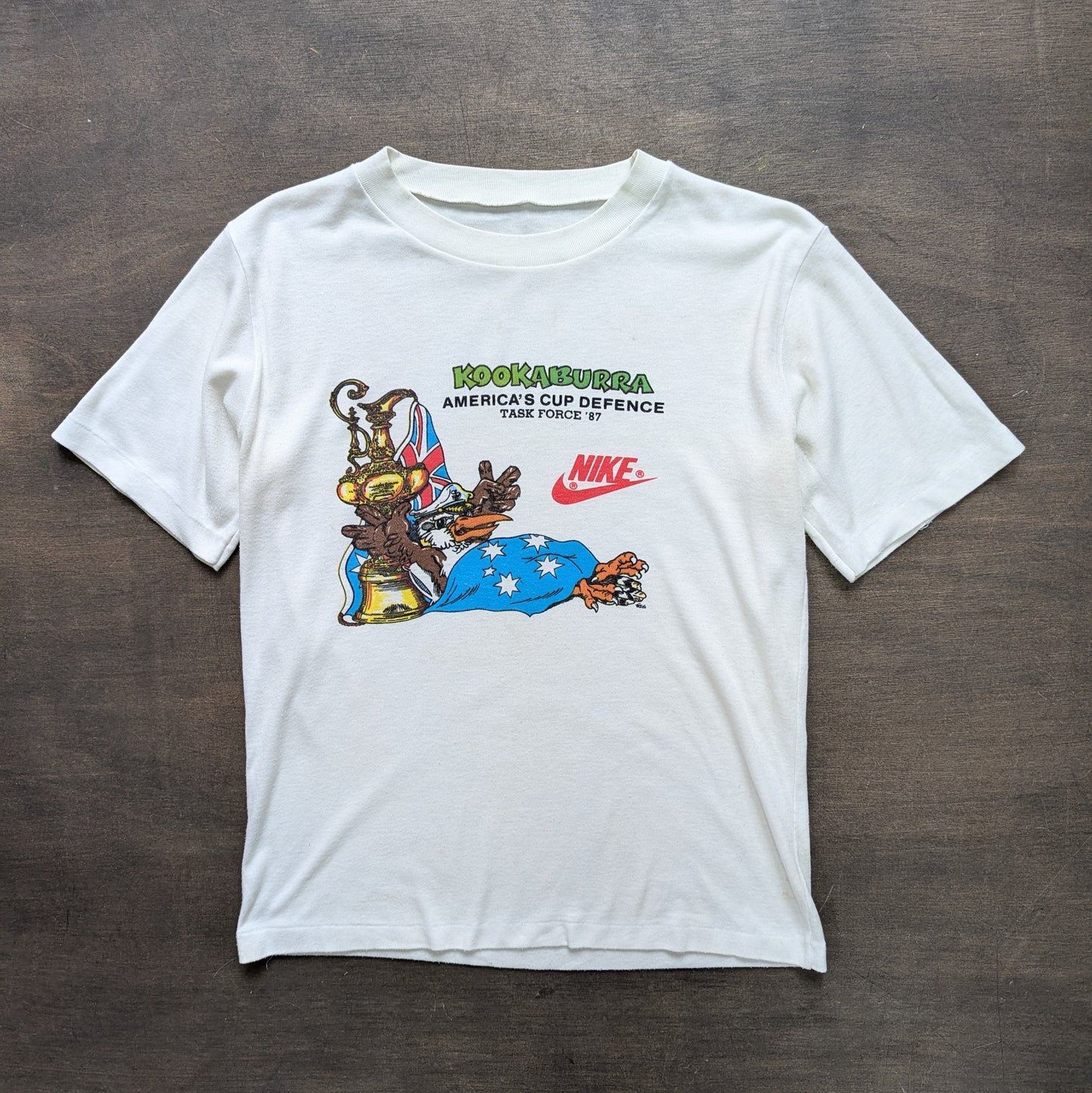 Nike kookaburra "Task force 1987" t shirt