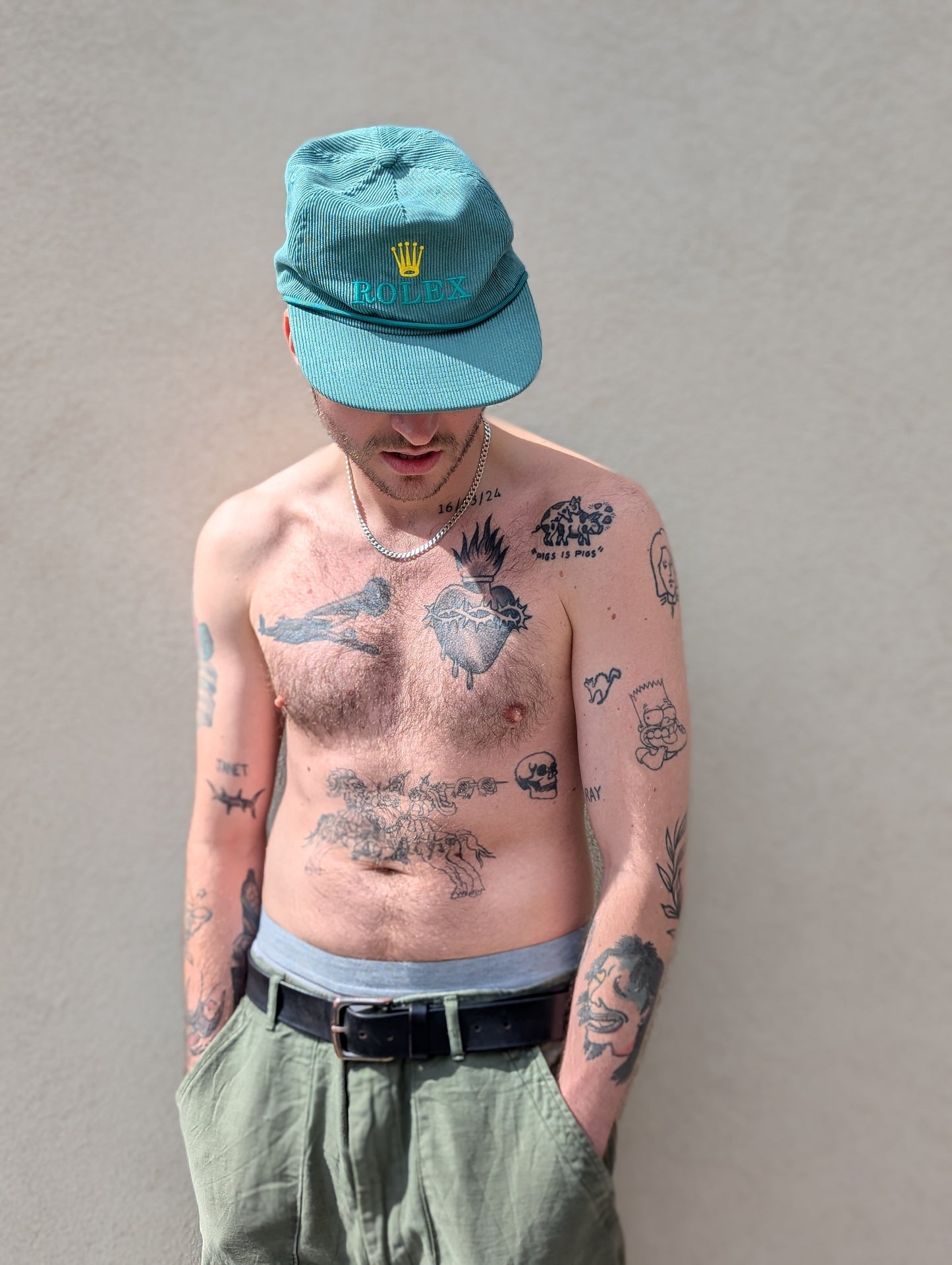 Official Rolex corduroy cap 1990s