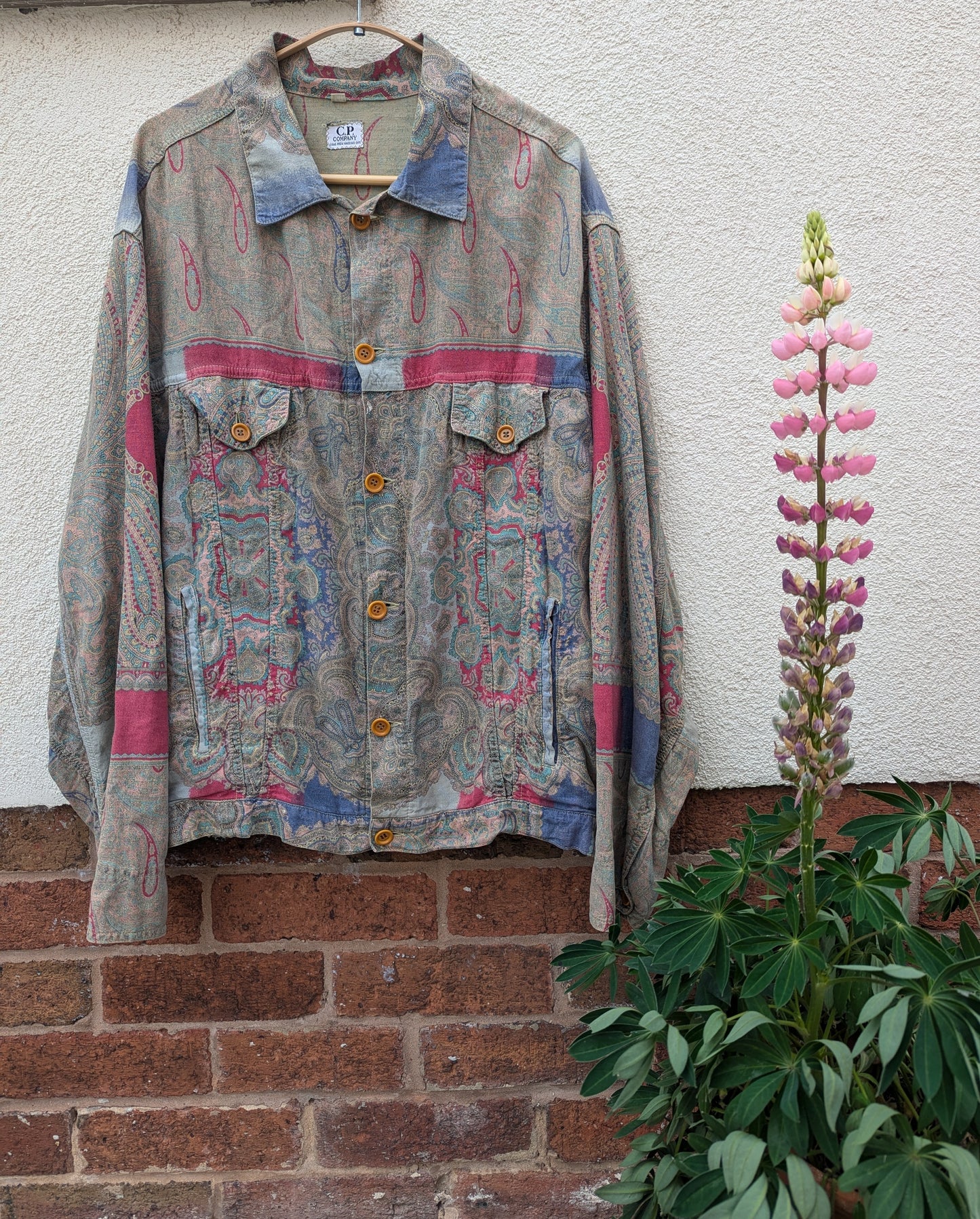 CP company 1980s paisley jacket