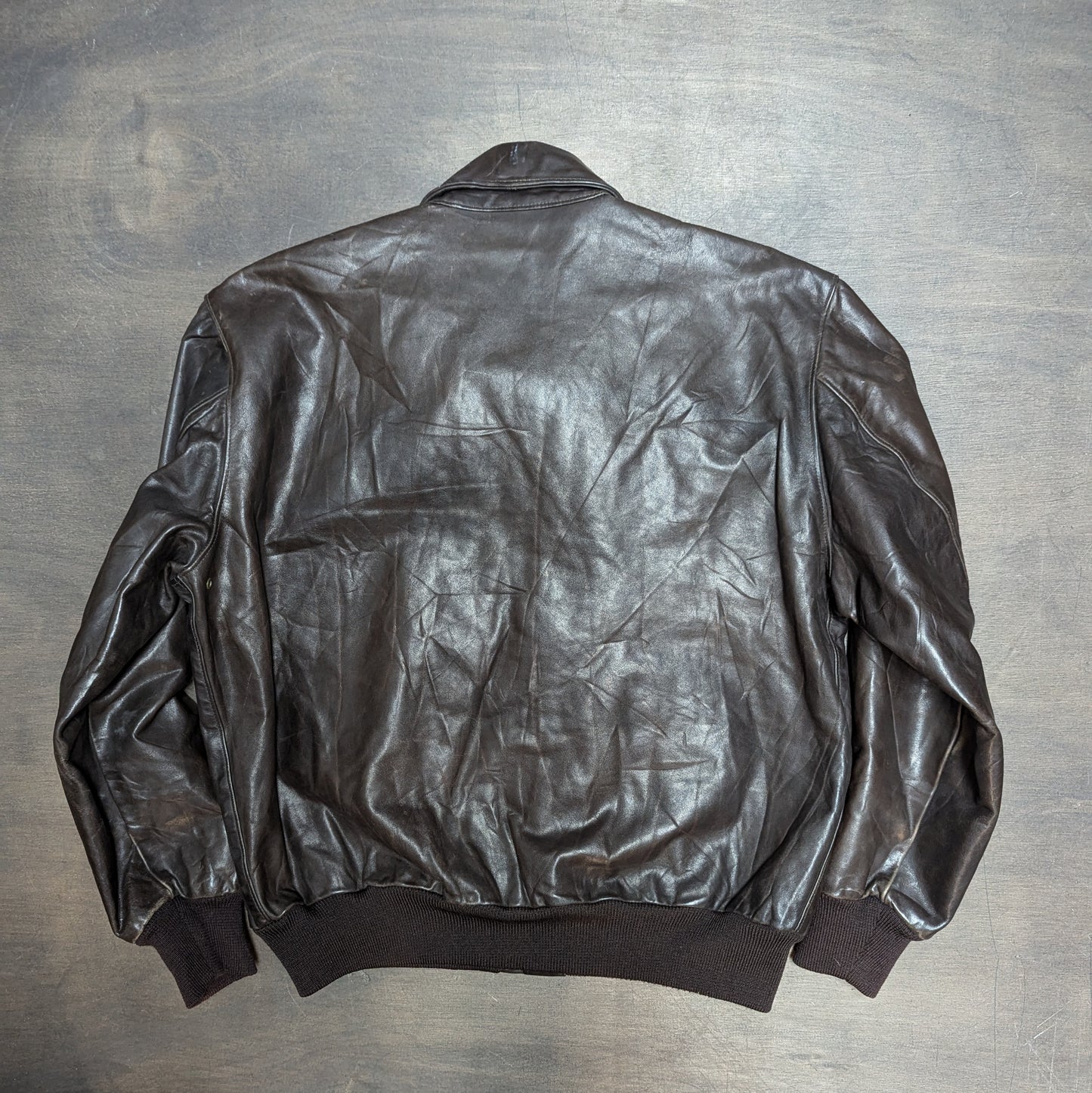 Type A-2 Leonhard US army leather flight jacket
