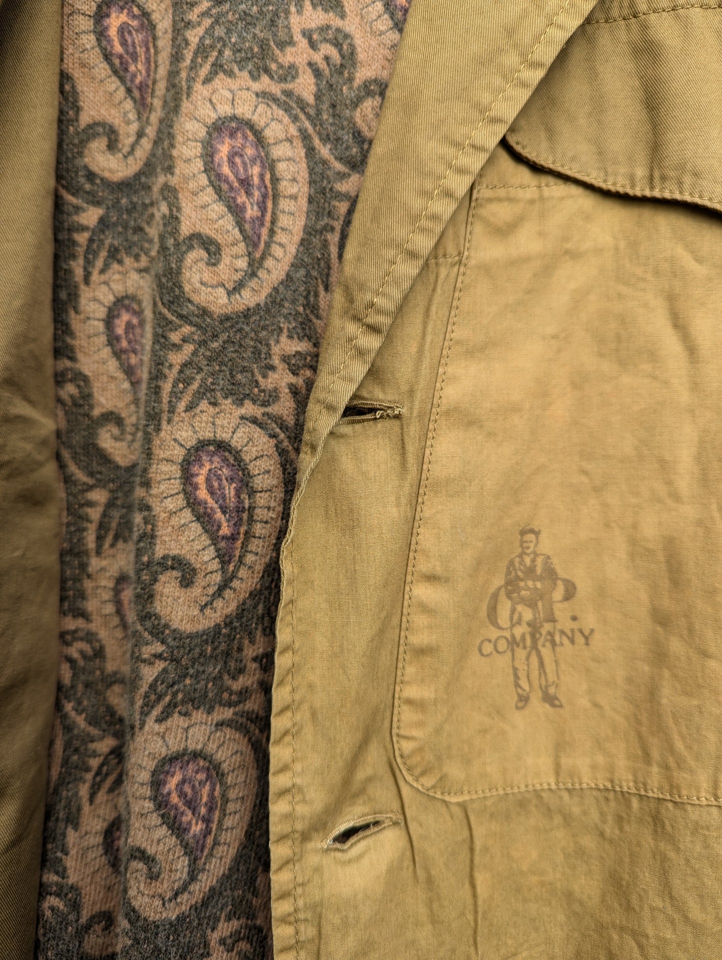 CP company ideas cropped bomber 1980s