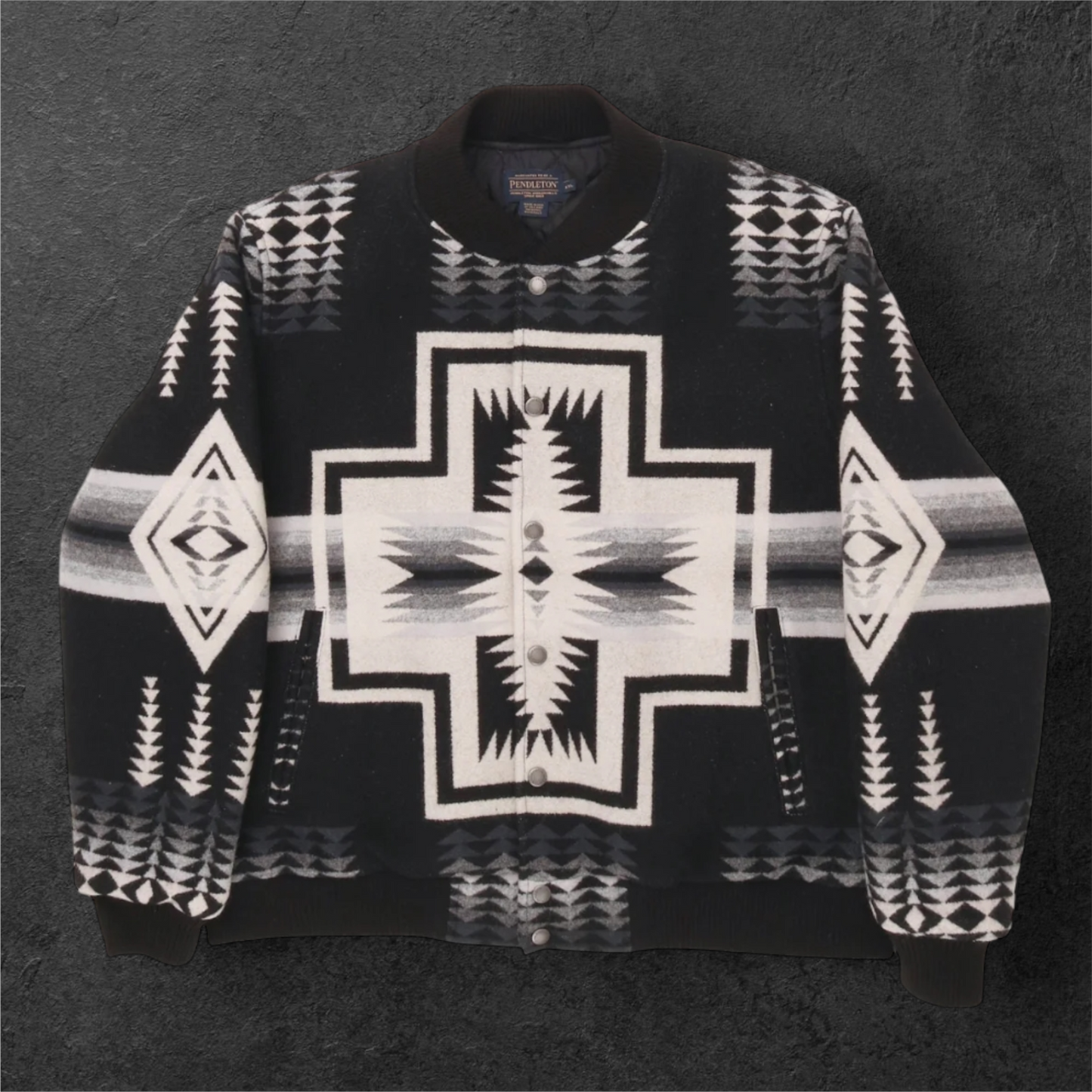 Pendleton 'Gorge' wool bomber jacket