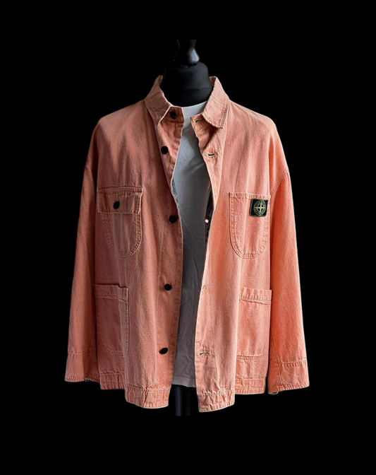 Stone island pigment carpenter jacket - Peach - 1980s