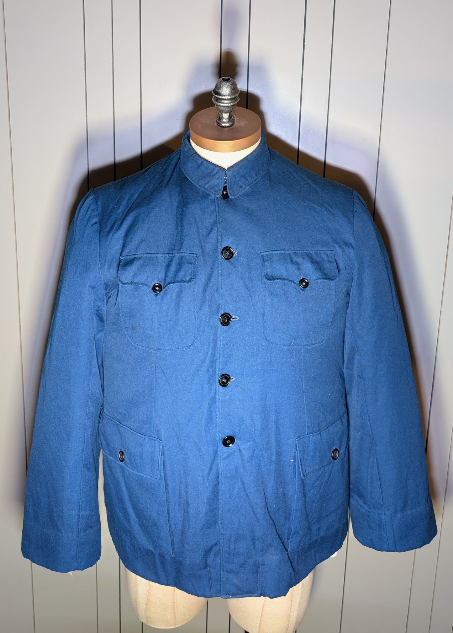 1960s lined Chinese work jacket - Large