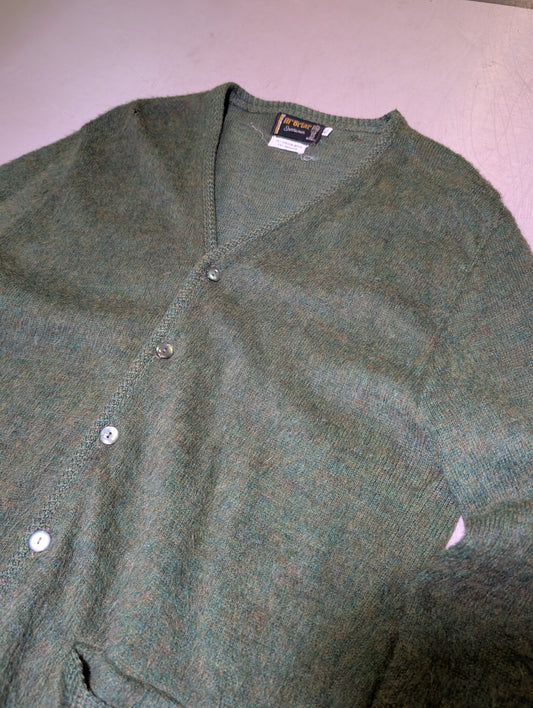 Mohair cardigan 1960s Green