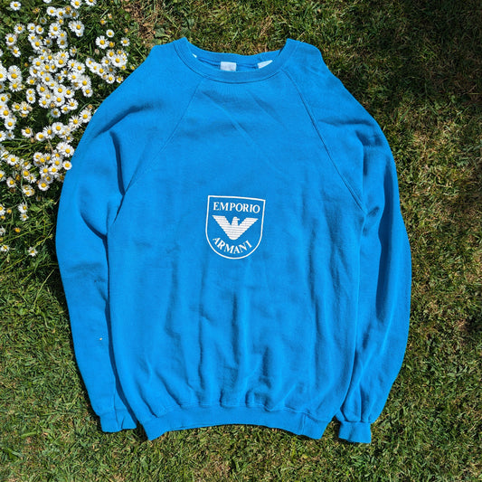 Armani sweatshirt 1980s