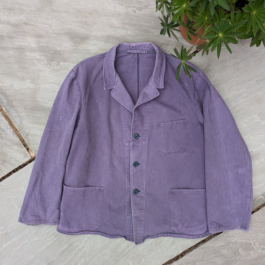 French workwear jacket purple
