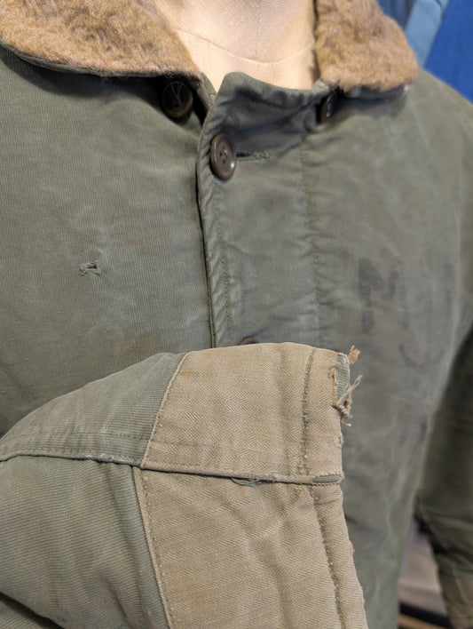 1960s French N1 deck jacket - Stenciled