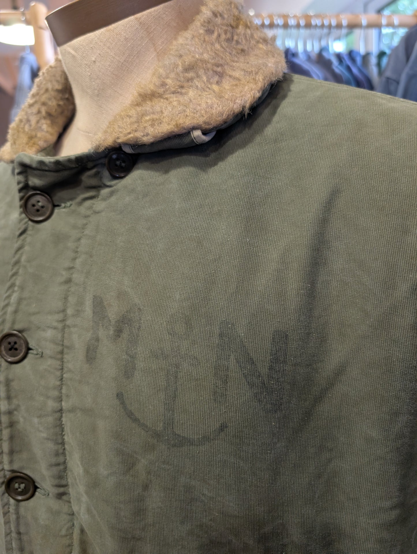 1960s French N1 deck jacket - Stenciled