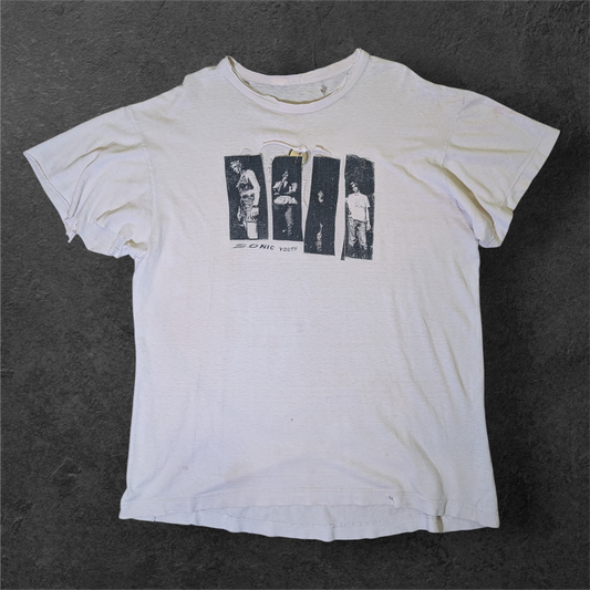 Vintage Sonic Youth 1989s pre tannis t shirt XL