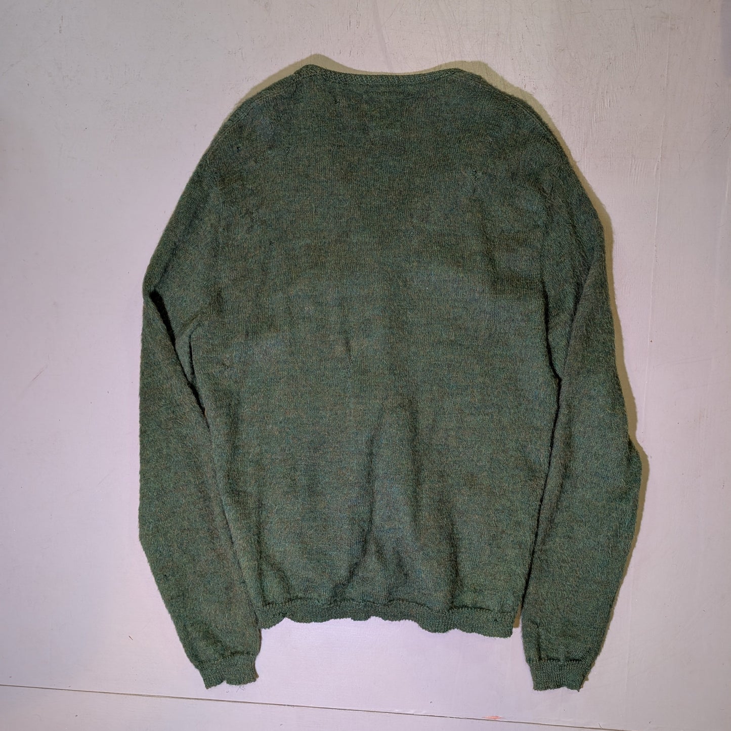 Mohair cardigan 1960s Green