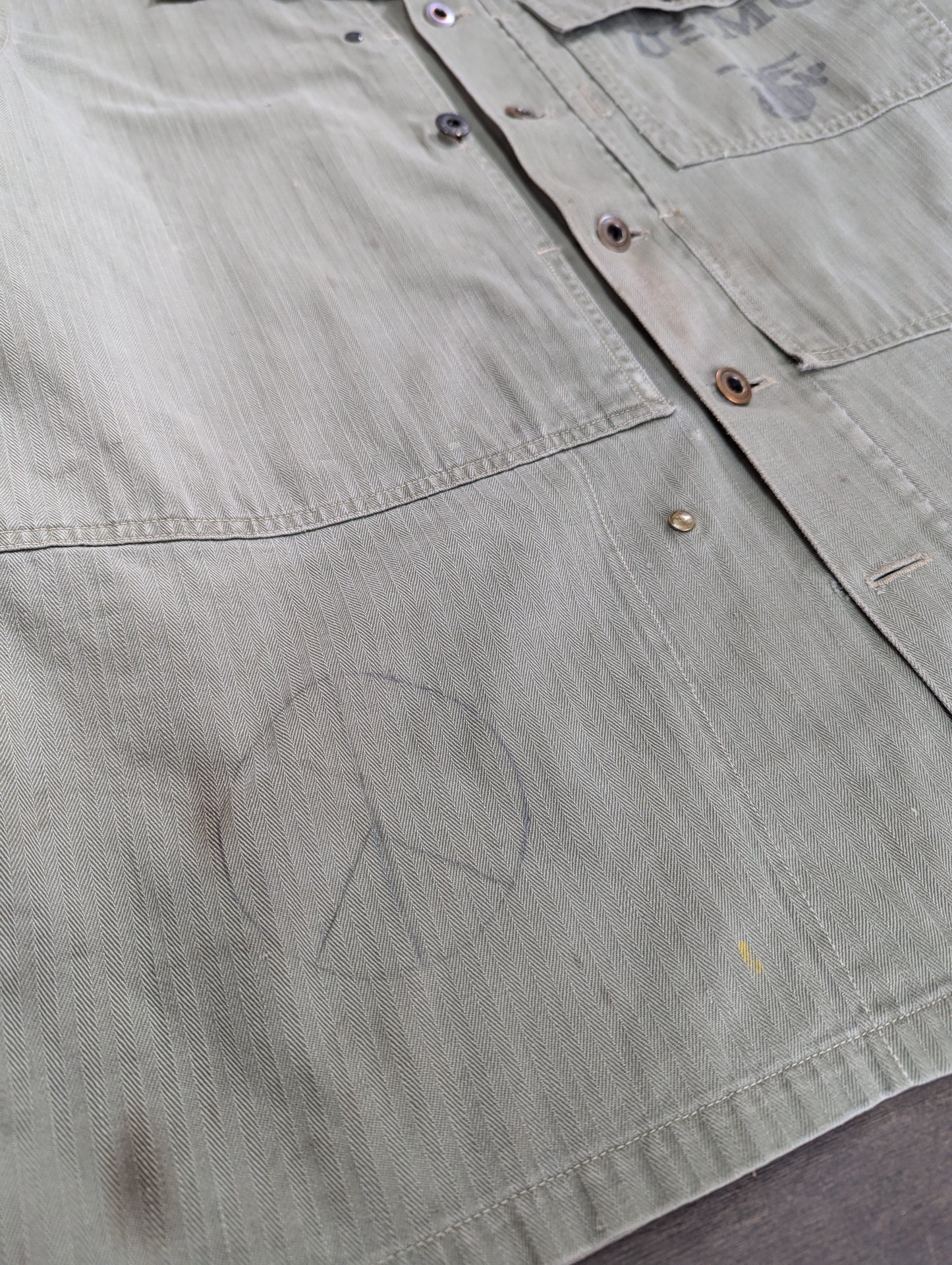 WWII-era USMC P44 Cotton Twill Jacket