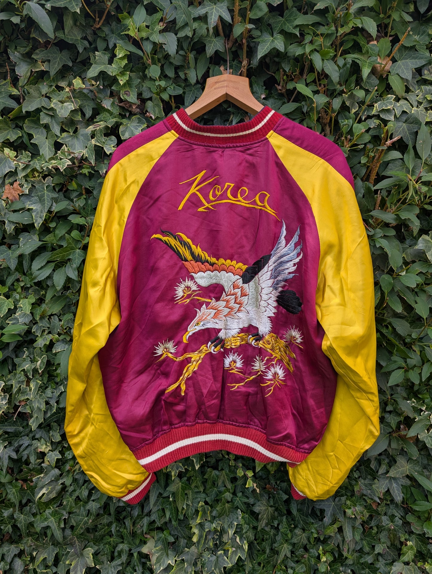 1950's Sukajan reversible souvenir jacket - Korea - XL