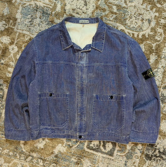 Stone island pigment denim 1980s