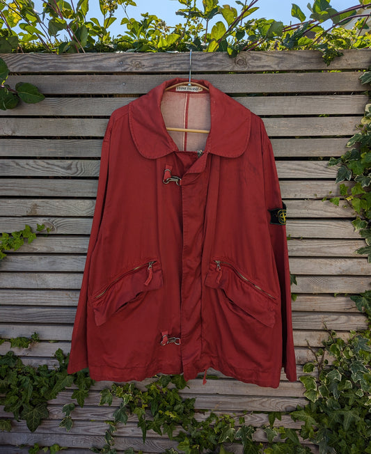 Stone island fireman clasp jacket - Raspberry