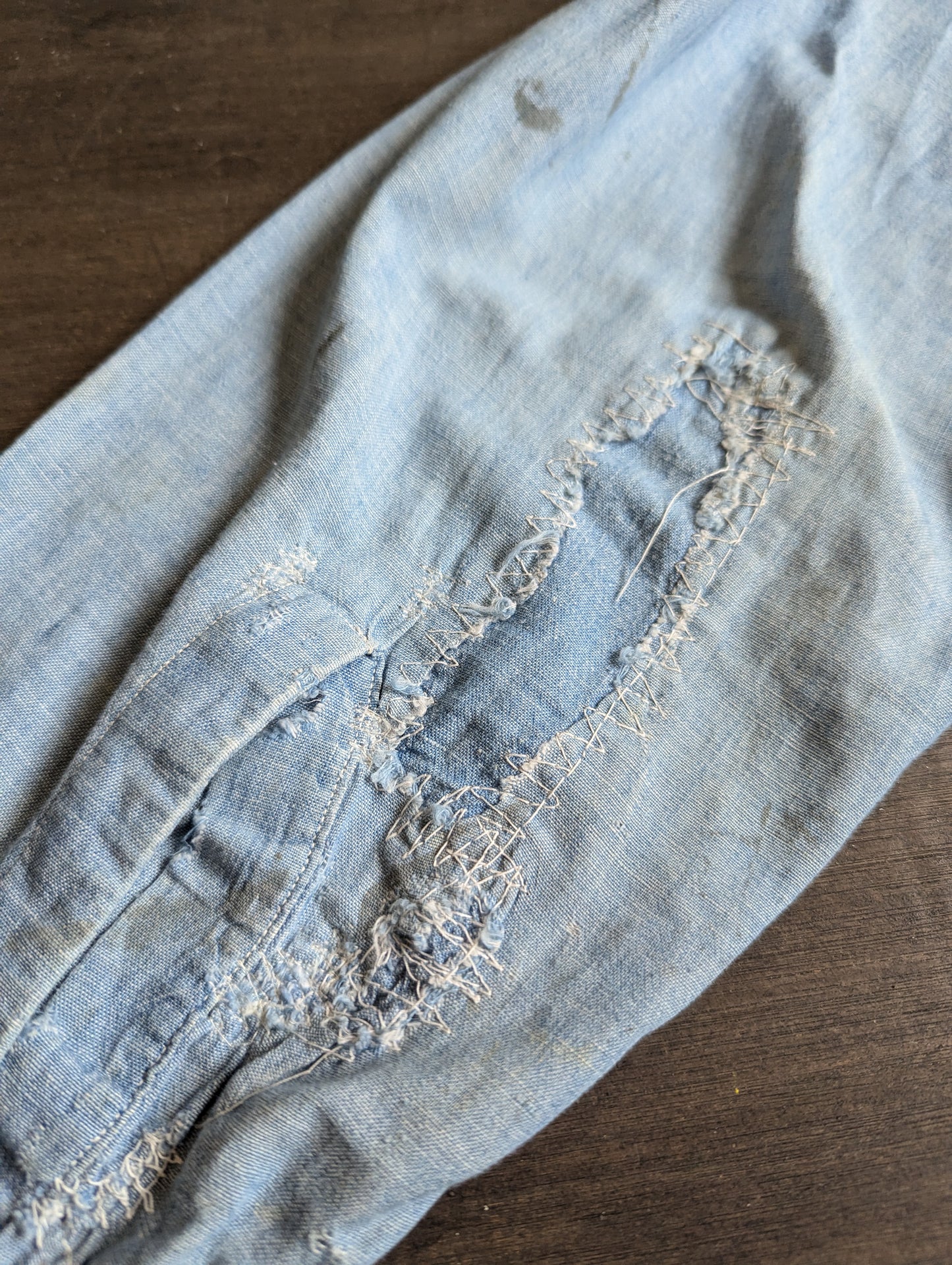 USN chambray shirt WW2