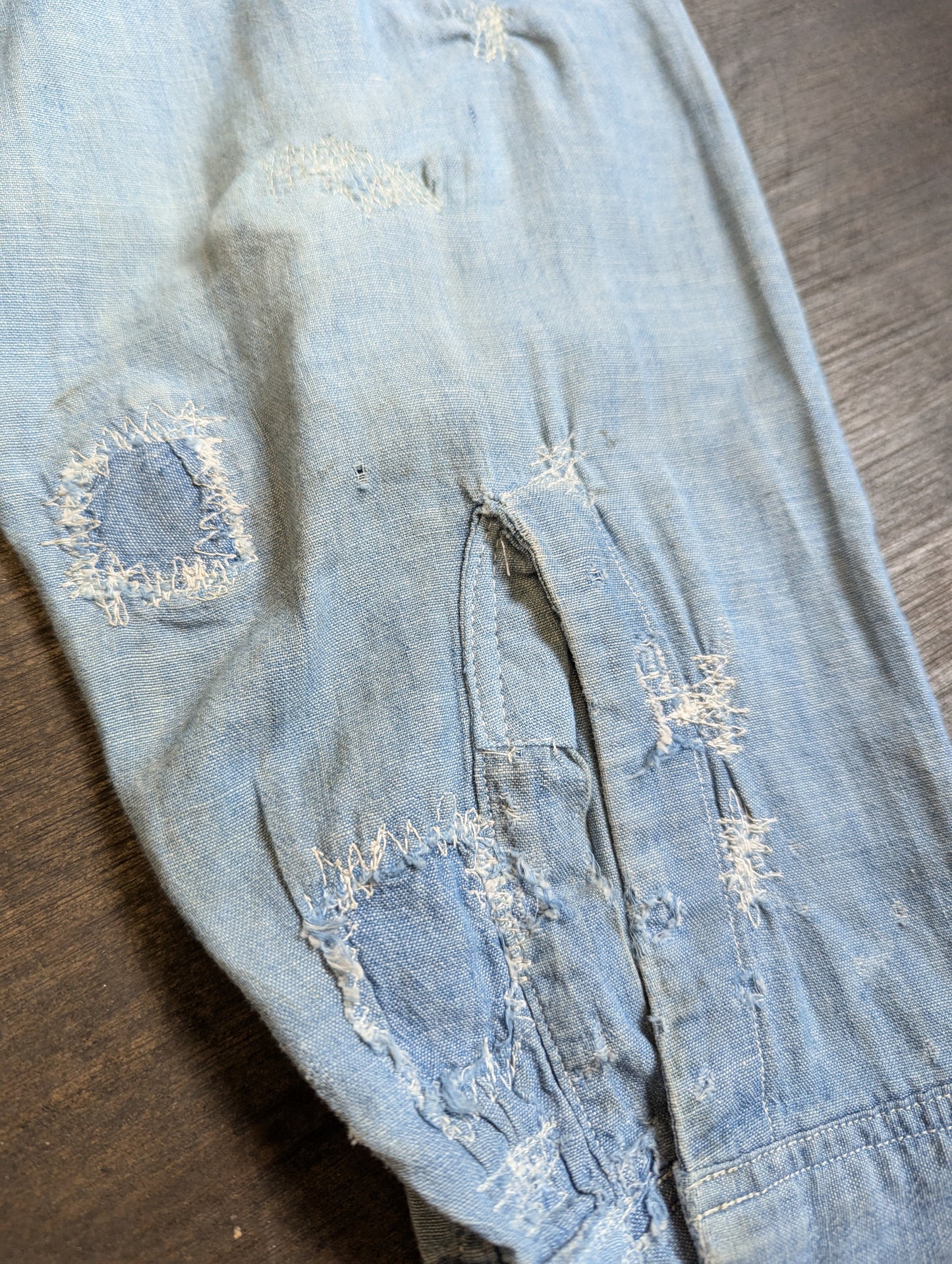 USN chambray shirt WW2