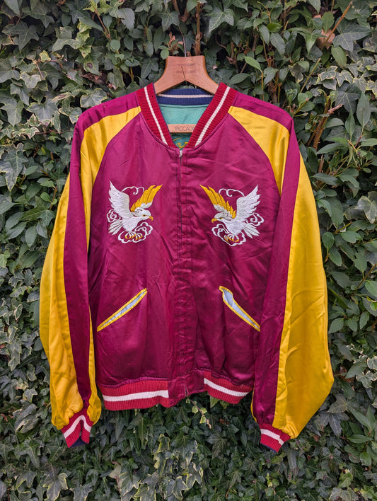 1950's Sukajan reversible souvenir jacket - Korea - XL