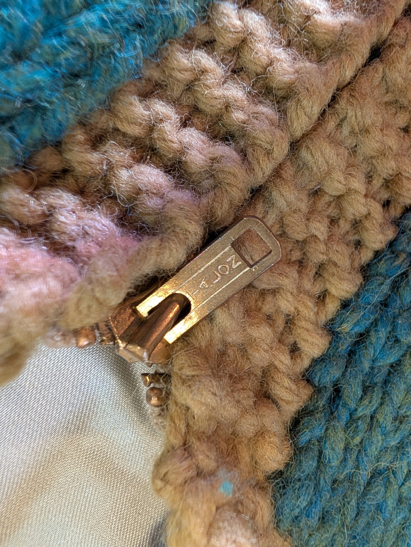 Cowichan knitted cardigan 1960s