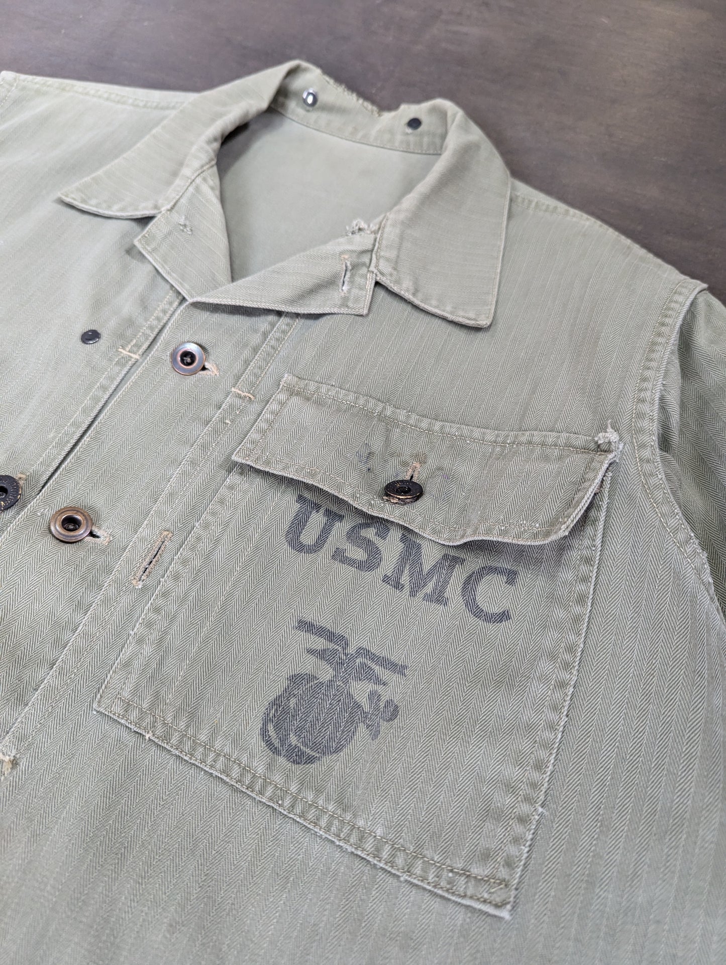 WWII-era USMC P44 Cotton Twill Jacket