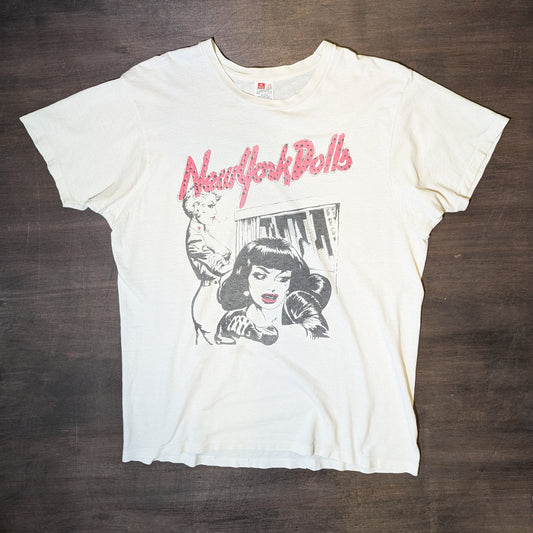 New York dolls t shirt 1980s