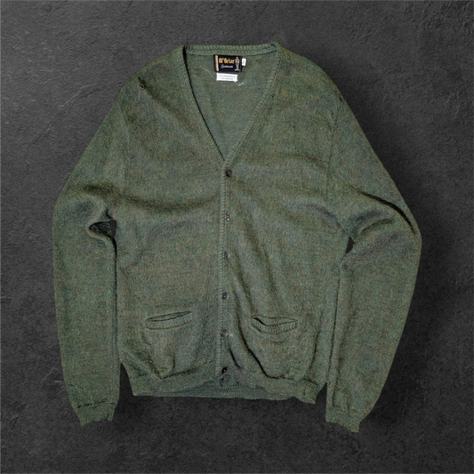 Mohair cardigan 1960s Green