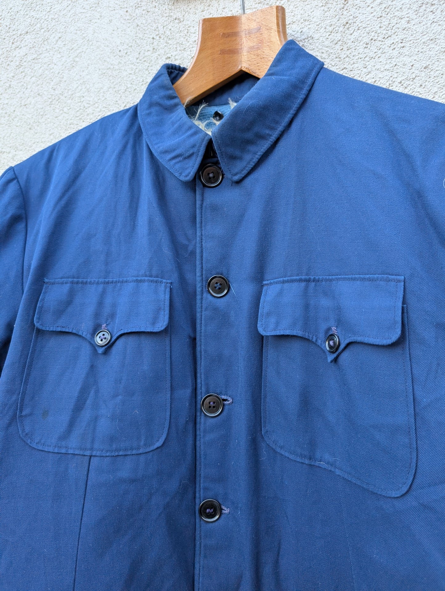 1960s lined Chinese work jacket - Large