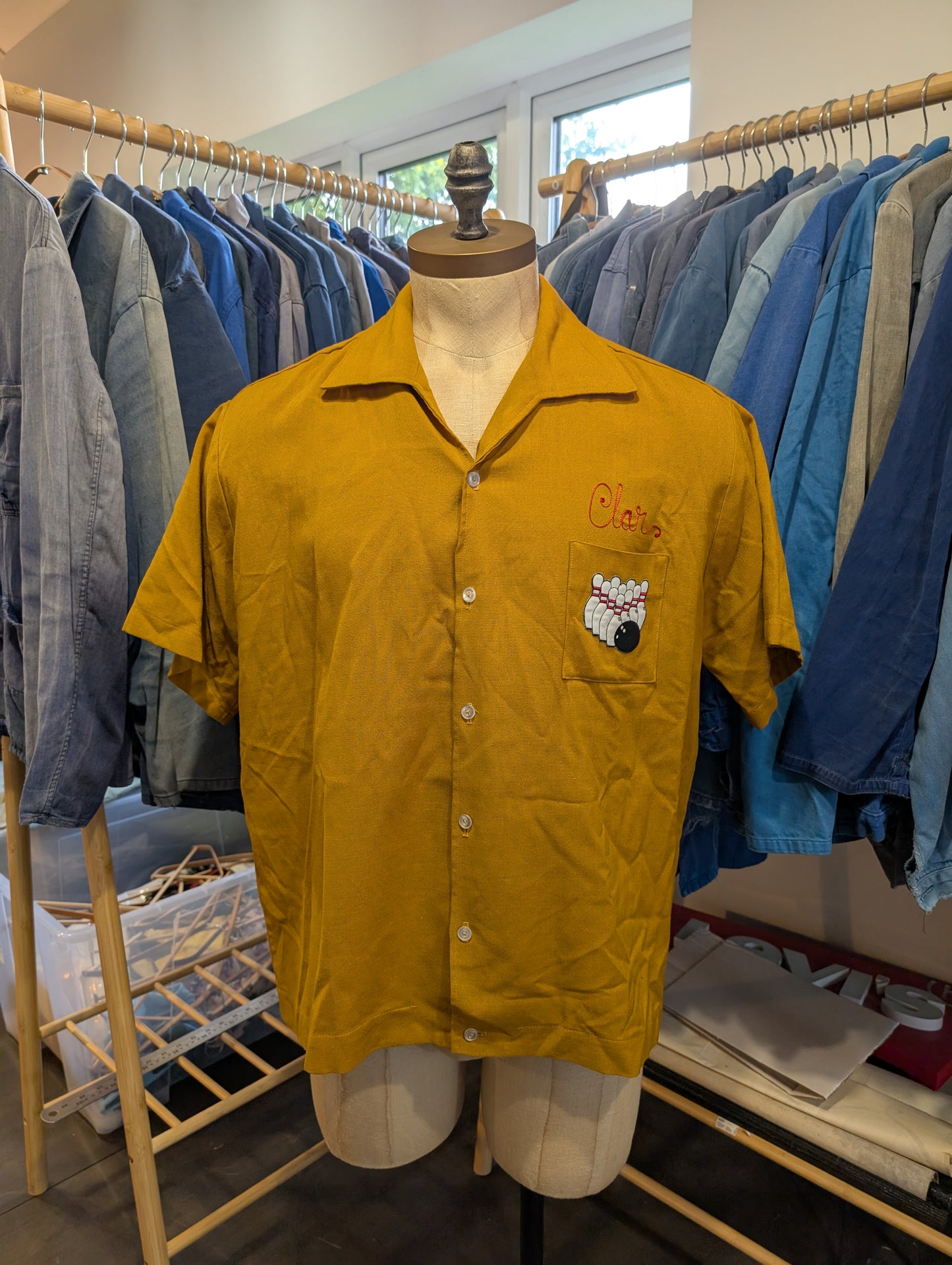 1960s USA bowling shirt